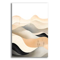 Epic Art 'Black & Beige Landscape 1' by Petals Prints Design, Acrylic Glass Wall Art