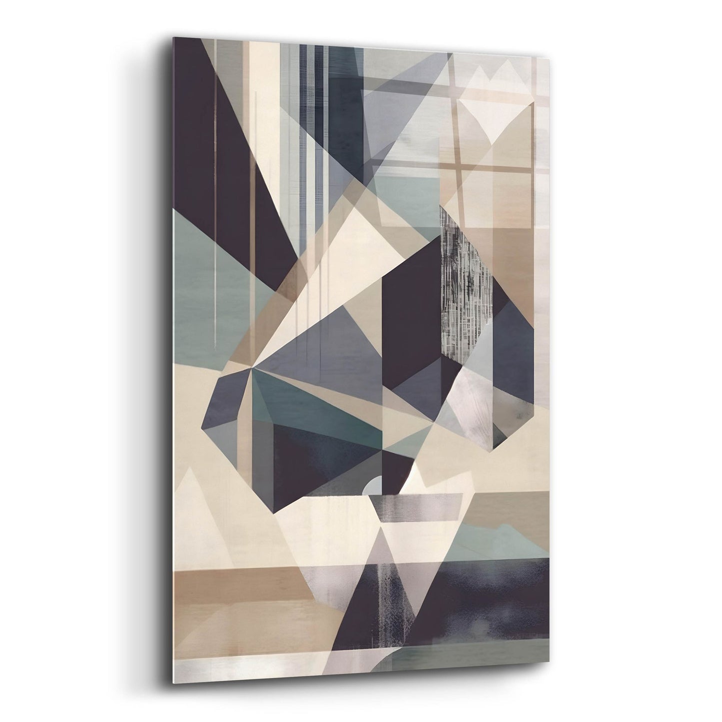 Epic Art 'Geometric 4' by Petals Prints Design, Acrylic Glass Wall Art,12x16