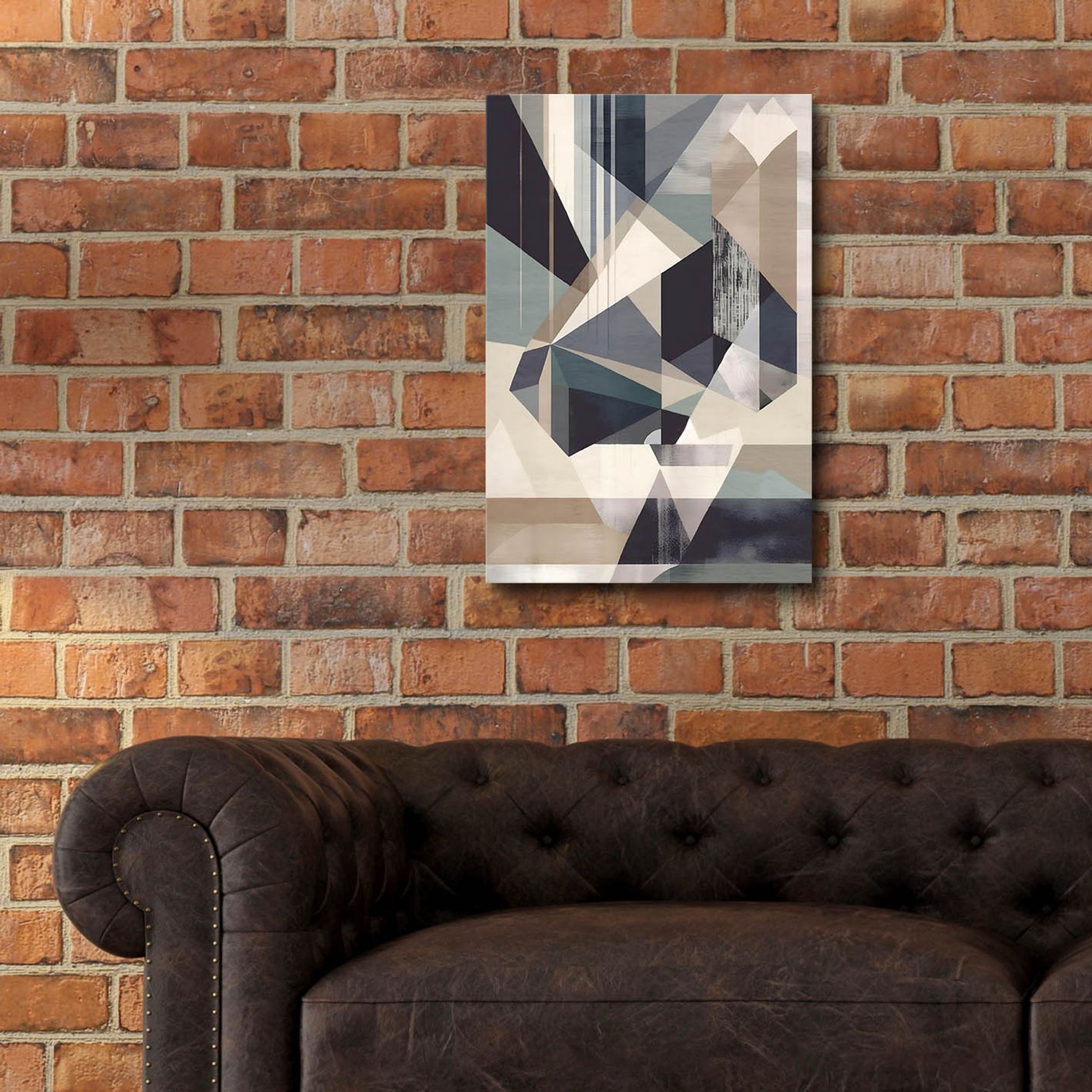 Epic Art 'Geometric 4' by Petals Prints Design, Acrylic Glass Wall Art,16x24