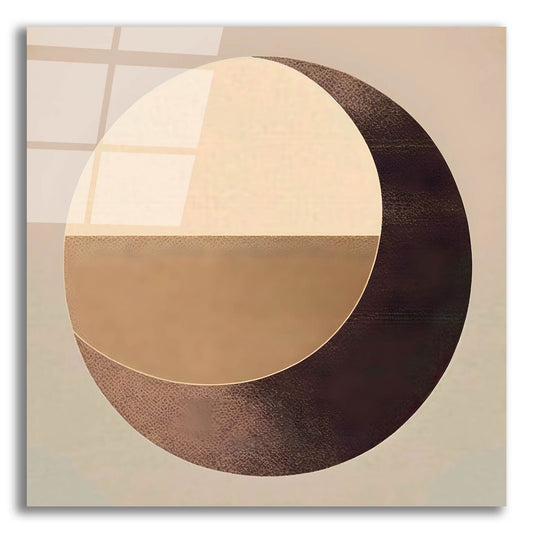 Epic Art 'Minimal Abstract Gold 12' by Petals Prints Design, Acrylic Glass Wall Art