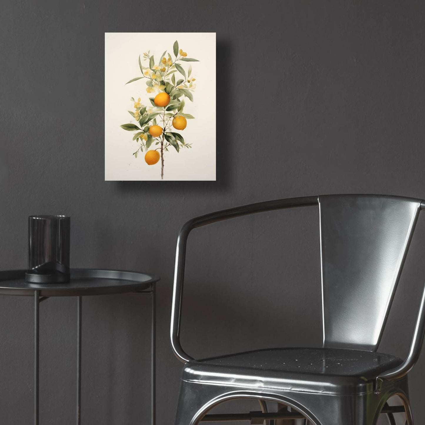 Epic Art 'Botanical Fruit 3' by Petals Prints Design, Acrylic Glass Wall Art,12x16