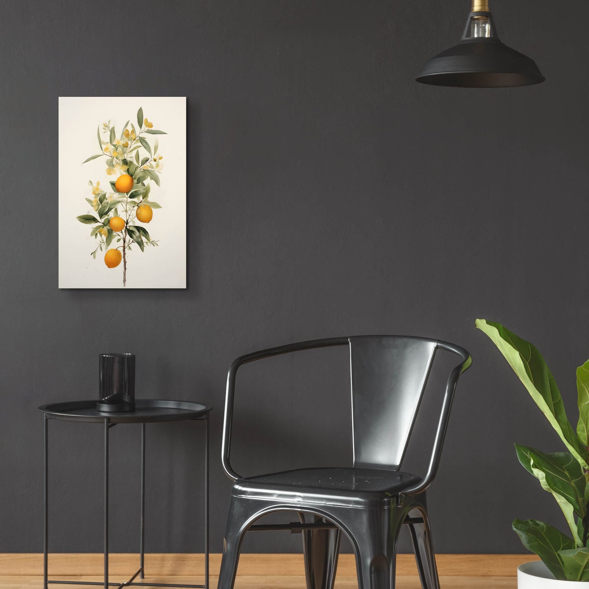 Epic Art 'Botanical Fruit 3' by Petals Prints Design, Acrylic Glass Wall Art,16x24