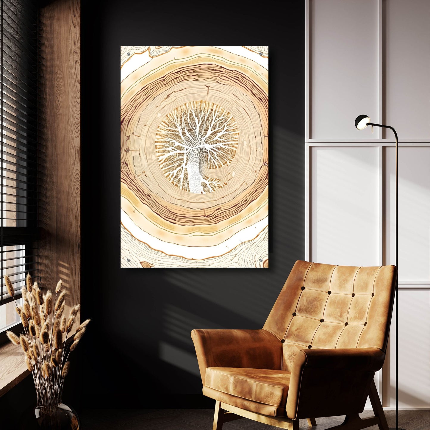Epic Art 'Nature Inspired 24' by Petals Prints Design, Acrylic Glass Wall Art,24x36