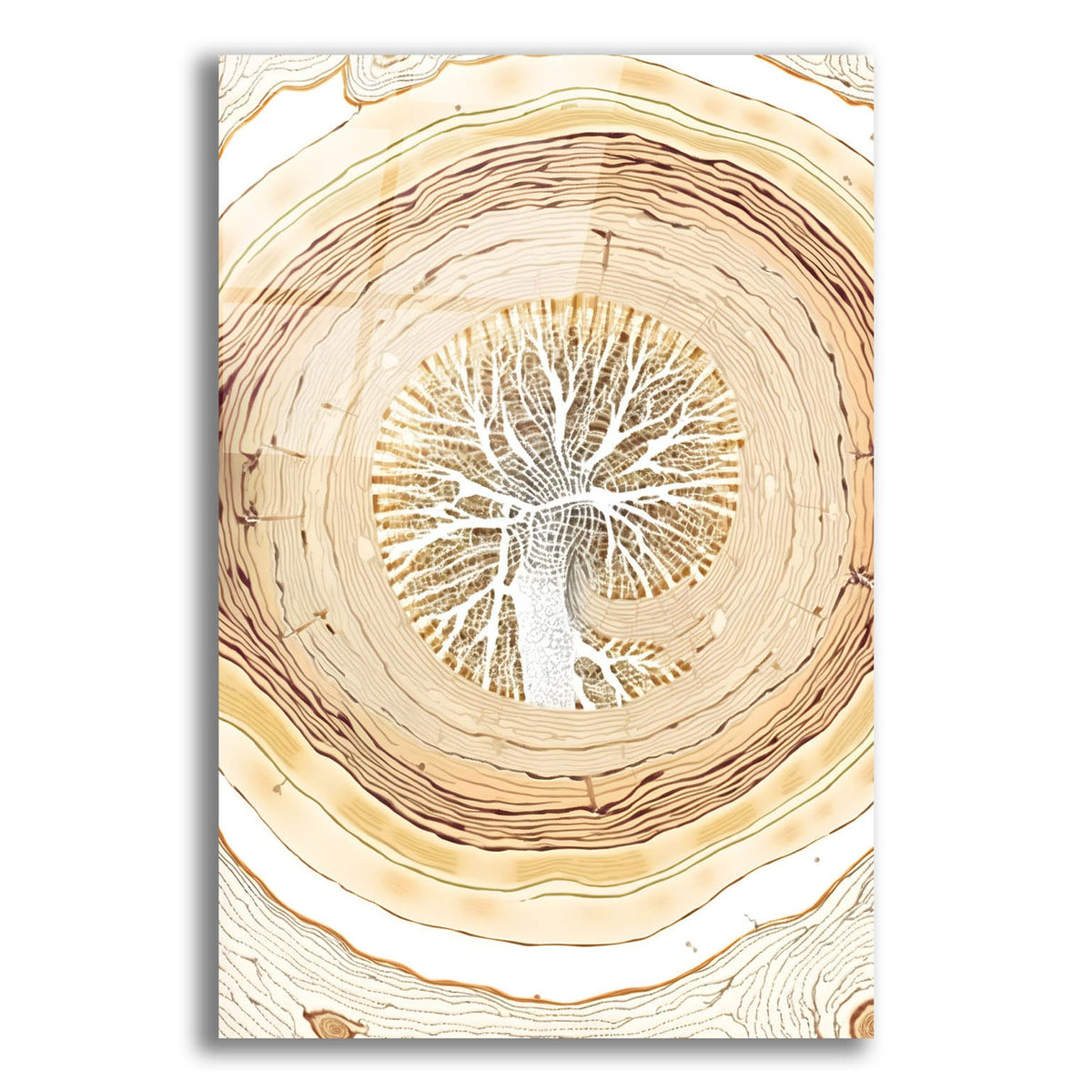 Epic Art 'Nature Inspired 24' by Petals Prints Design, Acrylic Glass Wall Art