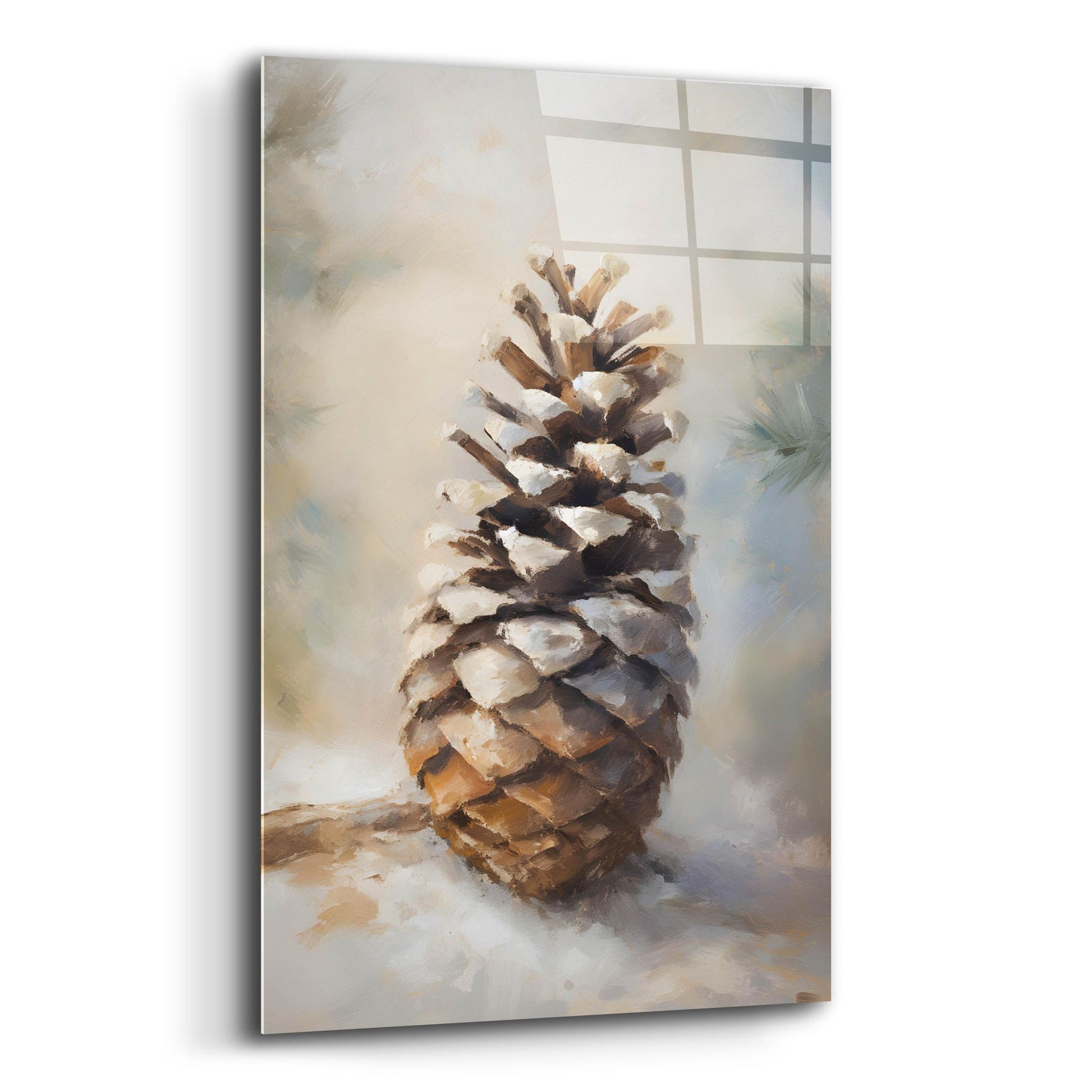 Epic Art 'Pinecone 1' by Petals Prints Design, Acrylic Glass Wall Art,12x16