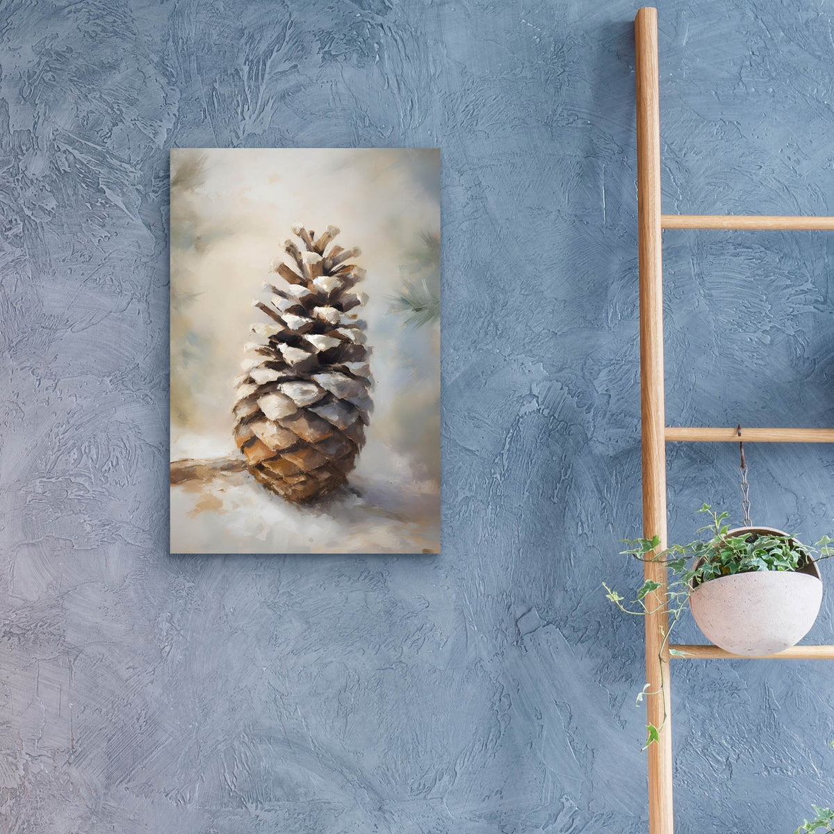 Epic Art 'Pinecone 1' by Petals Prints Design, Acrylic Glass Wall Art,16x24