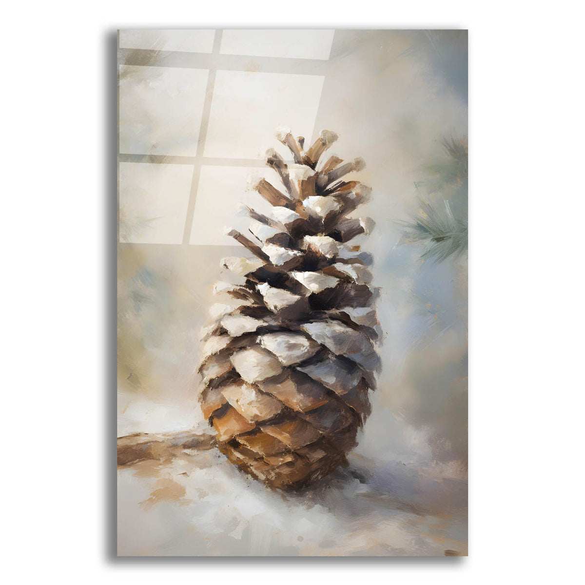 Epic Art 'Pinecone 1' by Petals Prints Design, Acrylic Glass Wall Art