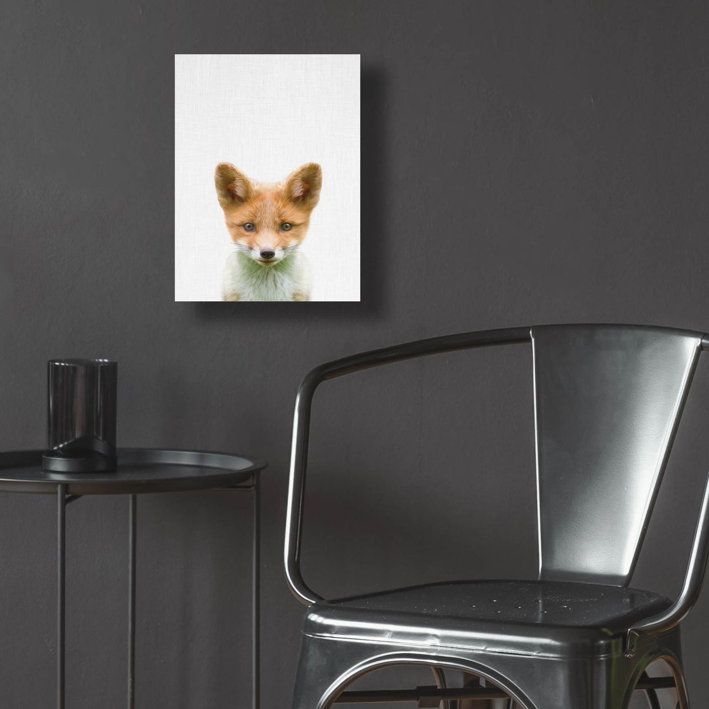 Epic Art 'Baby Fox' by Tai Prints, Acrylic Glass Wall Art,12x16