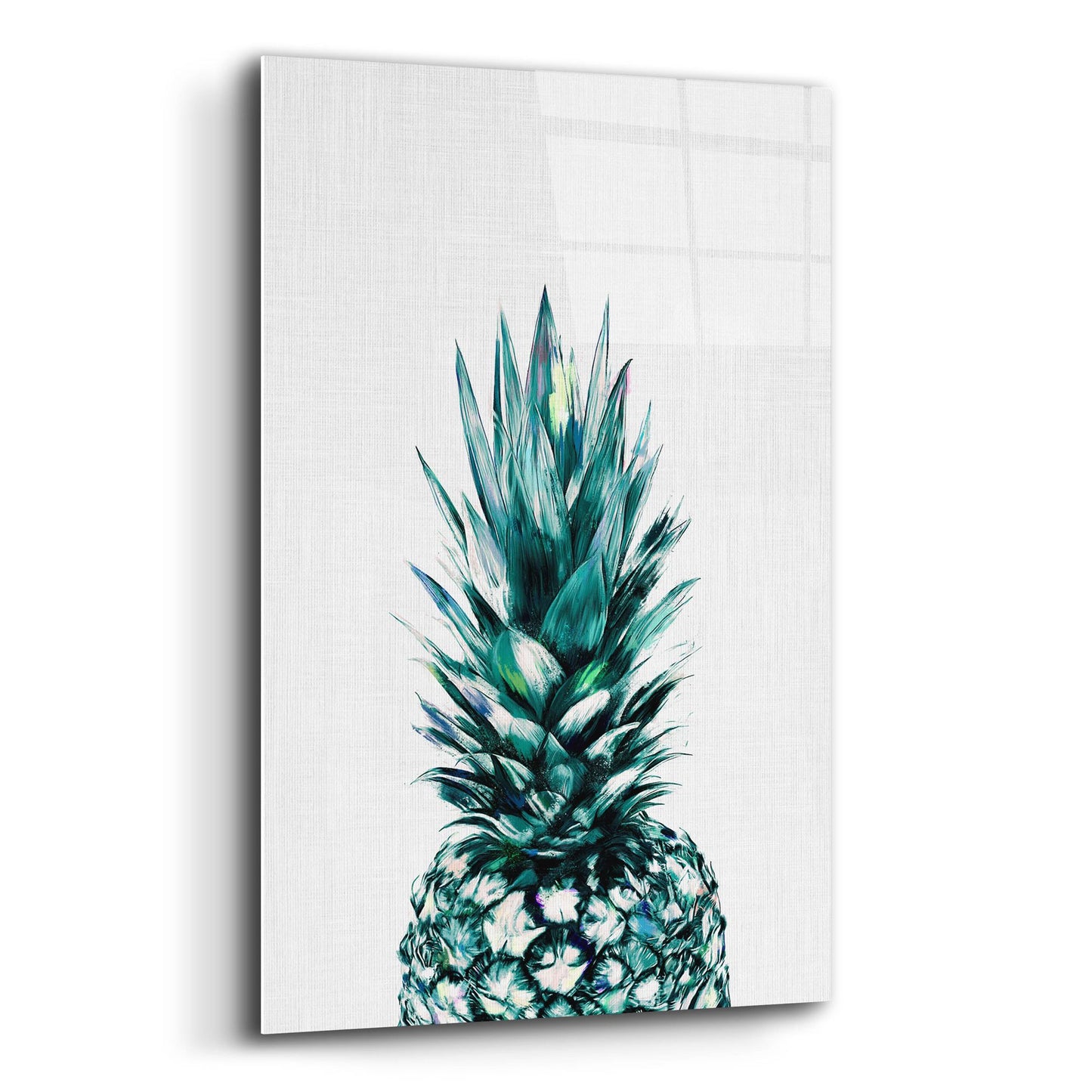 Epic Art 'Pineapple Ii' by Tai Prints, Acrylic Glass Wall Art,16x24