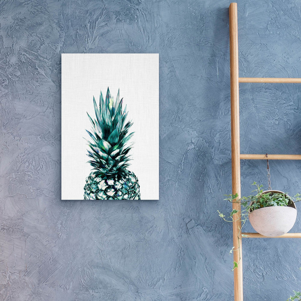 Epic Art 'Pineapple Ii' by Tai Prints, Acrylic Glass Wall Art,16x24
