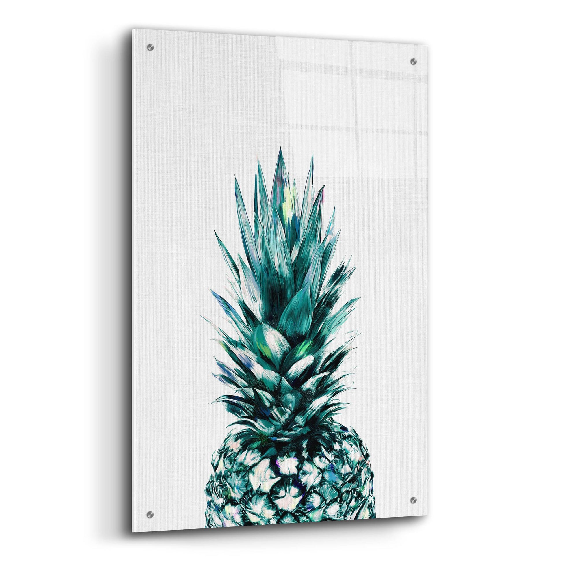 Epic Art 'Pineapple Ii' by Tai Prints, Acrylic Glass Wall Art,24x36