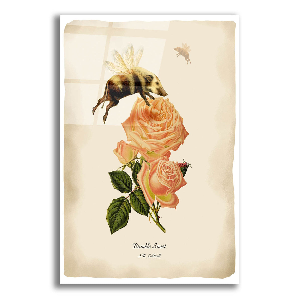 Epic Art 'Bumblesnoot' by Angela Tannehill, Acrylic Glass Wall Art