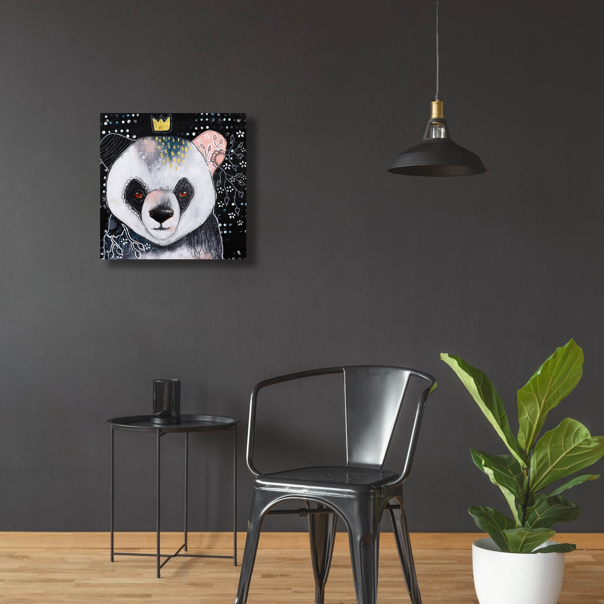 Epic Art 'A Fanciful Friendship' by The Secret Hermit, Acrylic Glass Wall Art,24x24