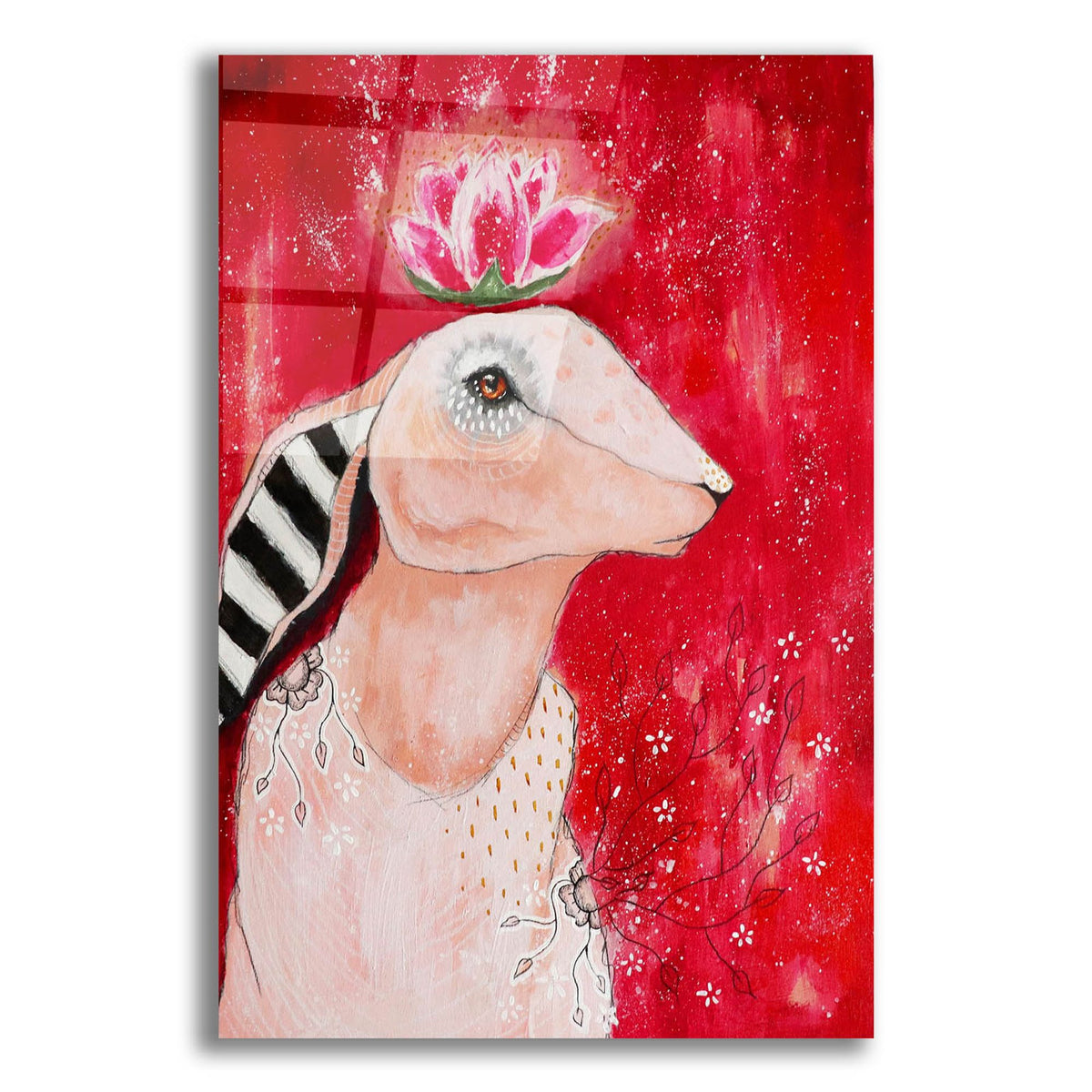 Epic Art 'Deep Inside' by The Secret Hermit, Acrylic Glass Wall Art