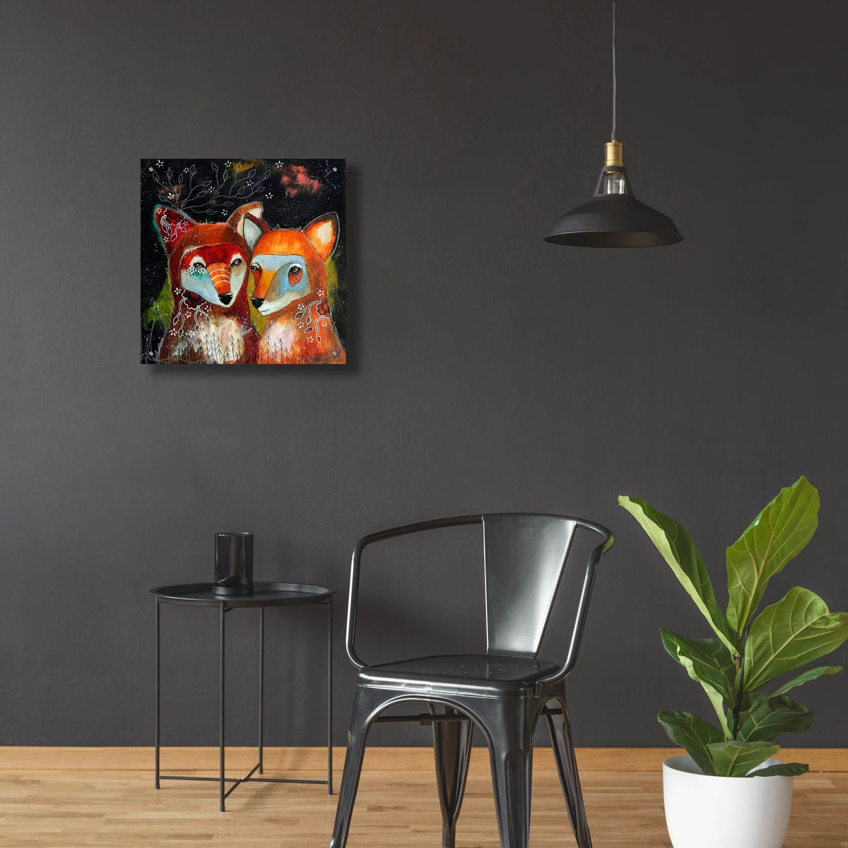 Epic Art 'Home Is Wherever You Are' by The Secret Hermit, Acrylic Glass Wall Art,24x24
