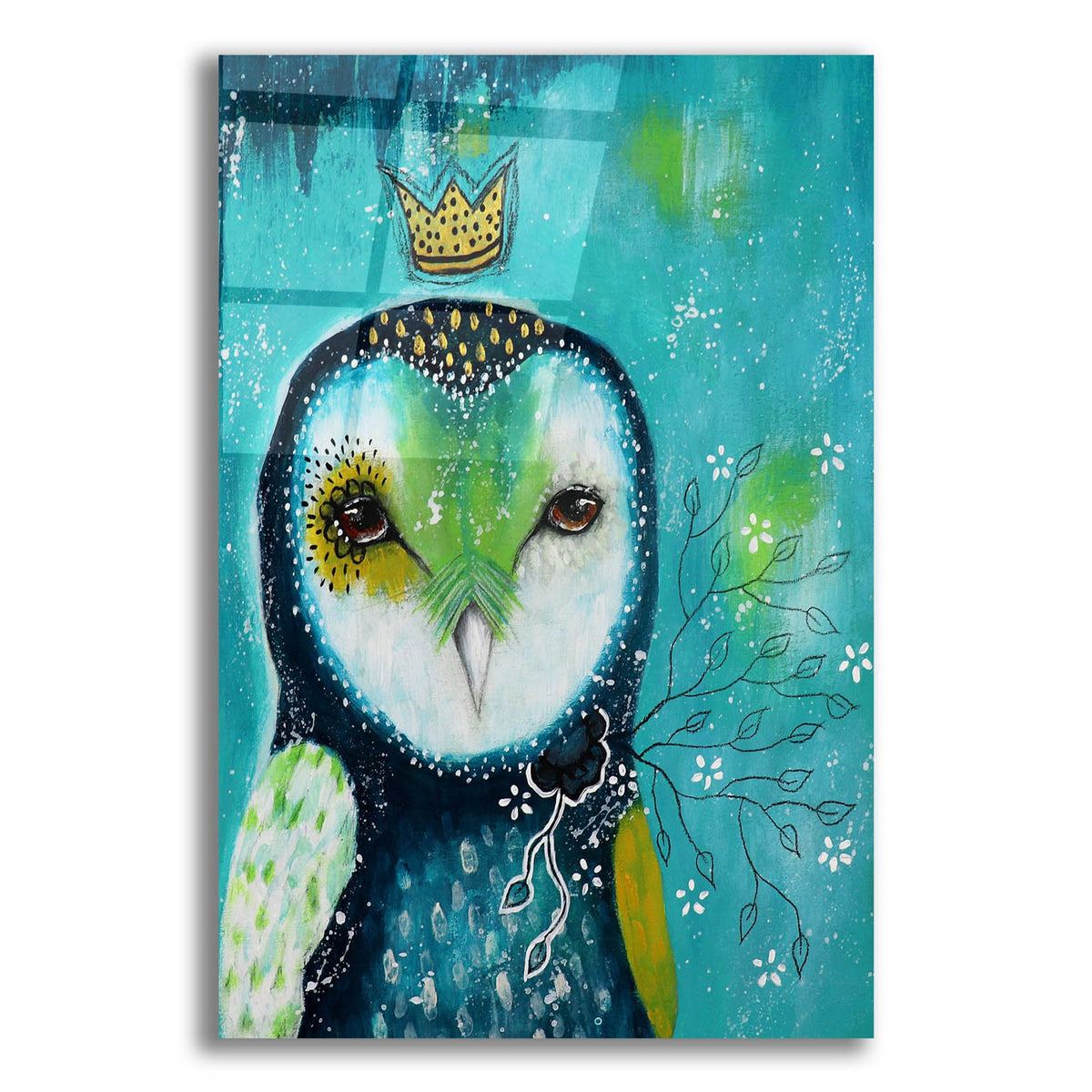 Epic Art 'I Offer You Love' by The Secret Hermit, Acrylic Glass Wall Art