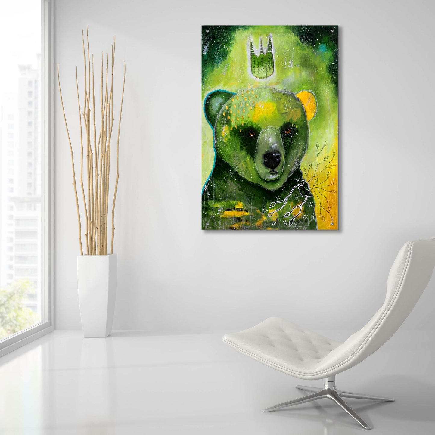 Epic Art 'Natures Voice' by The Secret Hermit, Acrylic Glass Wall Art,24x36