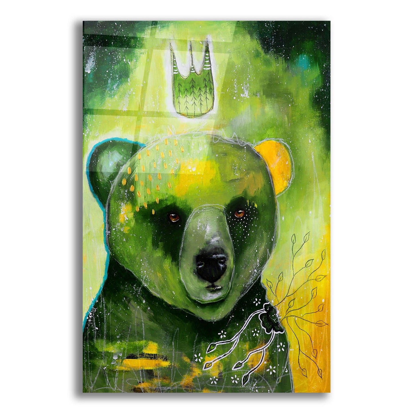 Epic Art 'Natures Voice' by The Secret Hermit, Acrylic Glass Wall Art