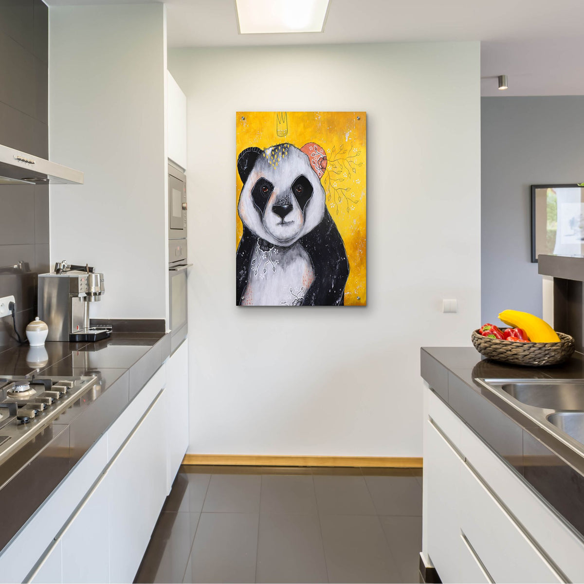 Epic Art 'Of Fur And Friendship' by The Secret Hermit, Acrylic Glass Wall Art,24x36