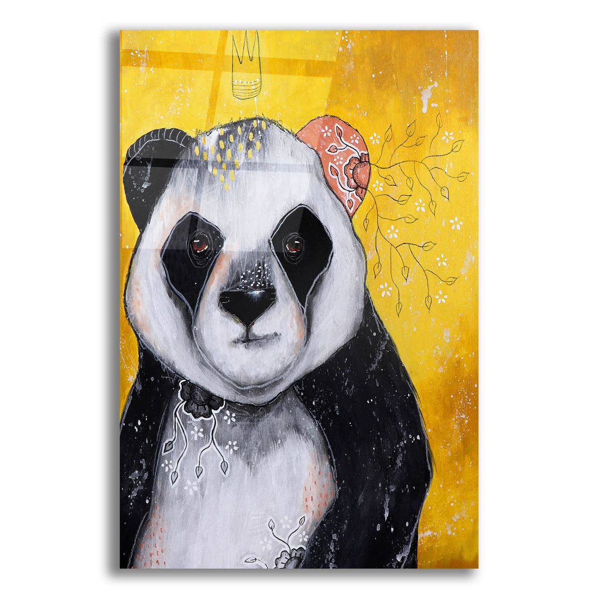 Epic Art 'Of Fur And Friendship' by The Secret Hermit, Acrylic Glass Wall Art