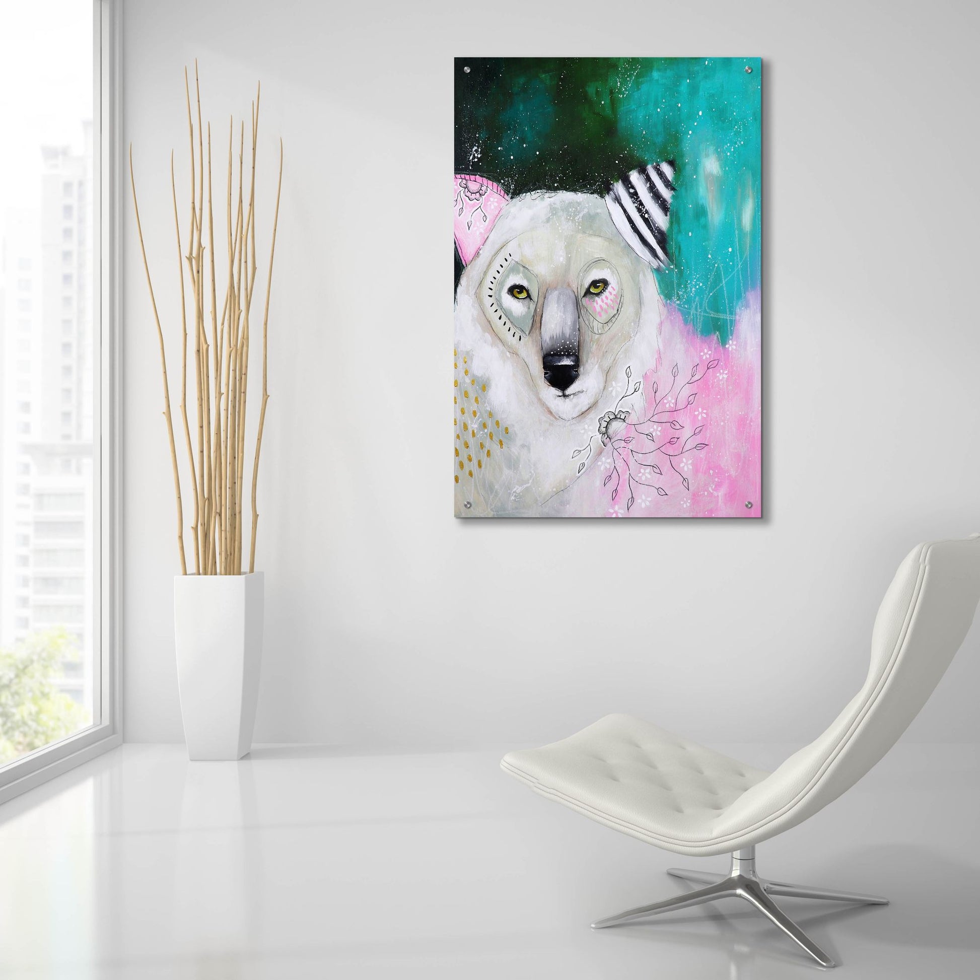 Epic Art 'Run Away With Your Dreams' by The Secret Hermit, Acrylic Glass Wall Art,24x36