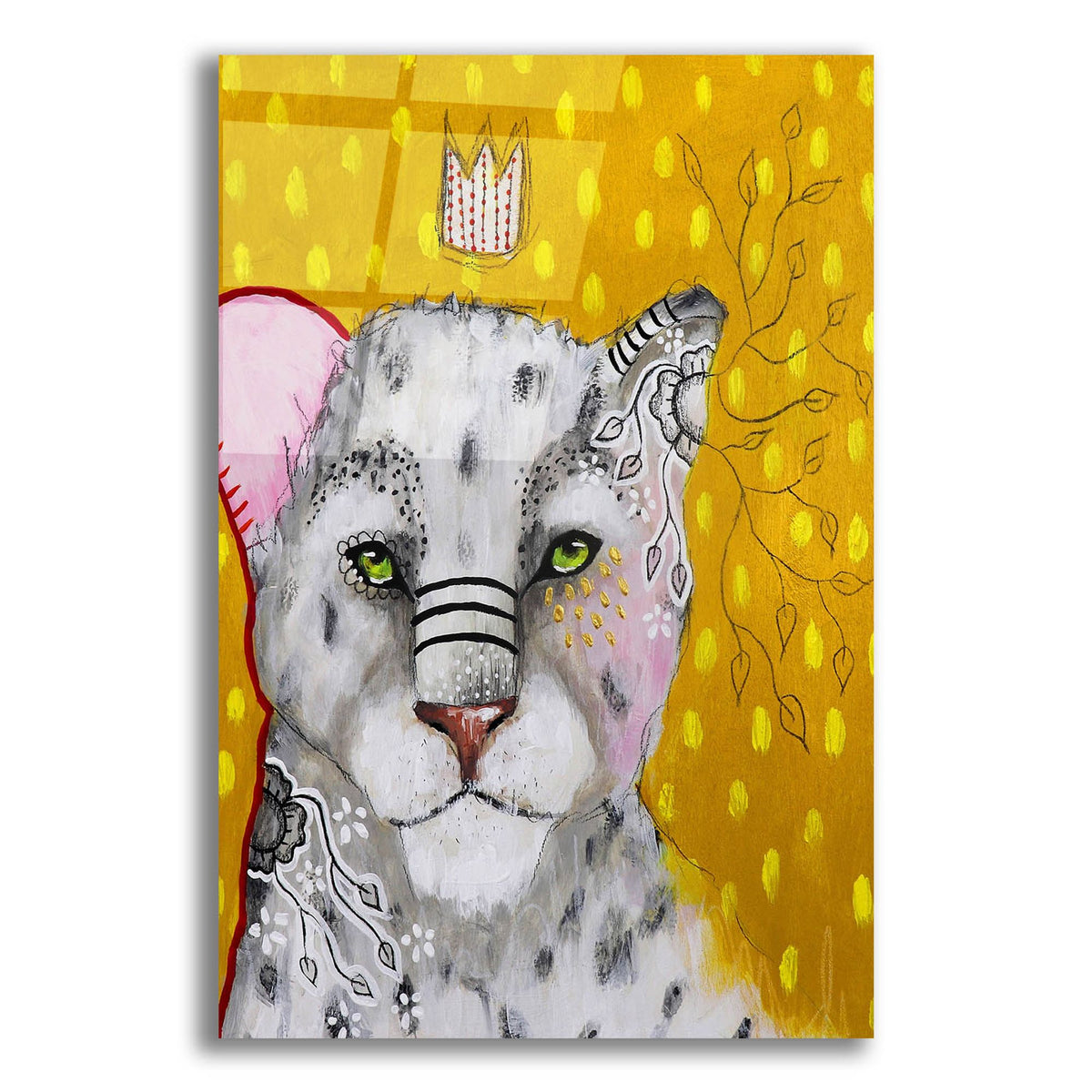 Epic Art 'Shine Brightly' by The Secret Hermit, Acrylic Glass Wall Art