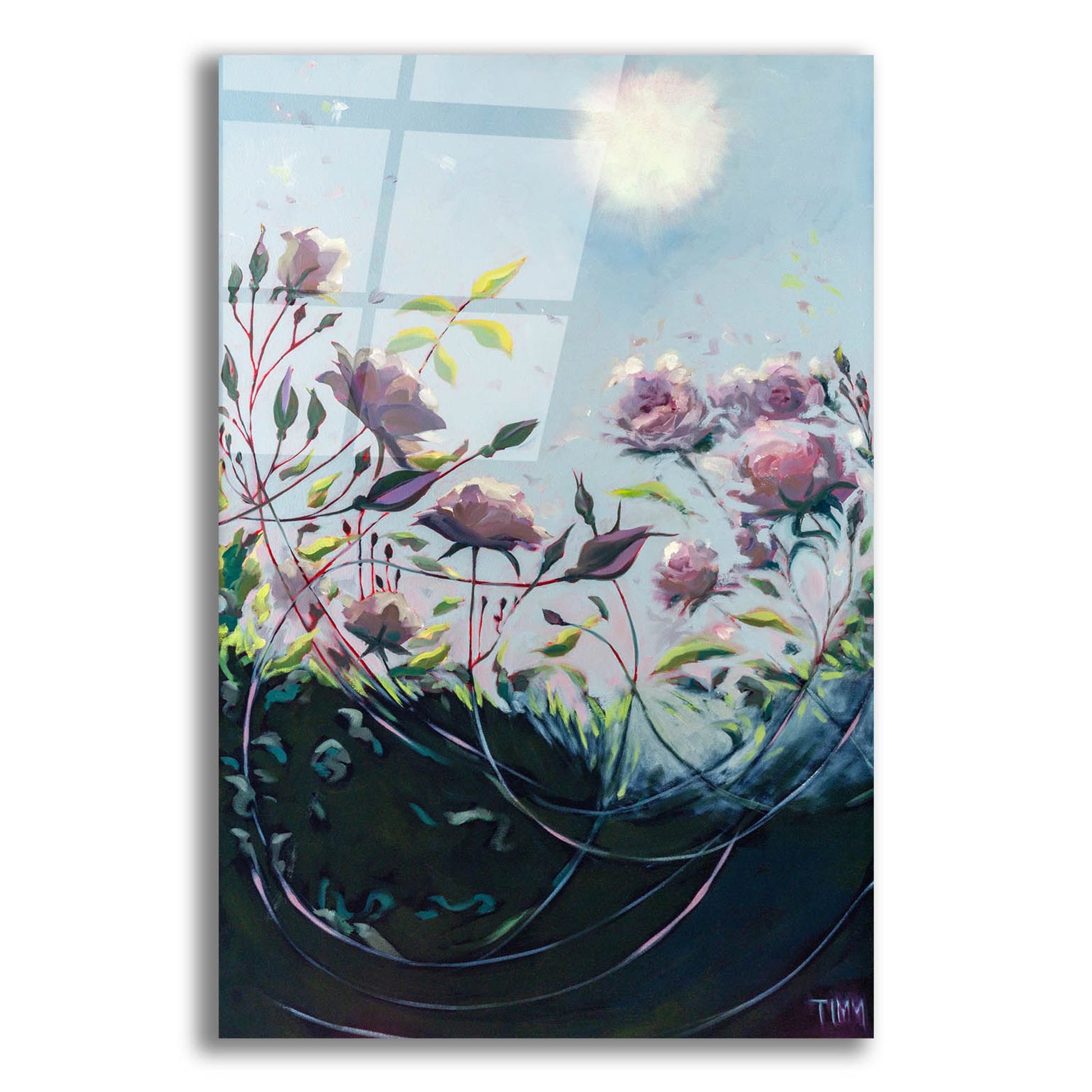 Epic Art 'Deep Communication' by Lisa Timmerman, Acrylic Glass Wall Art