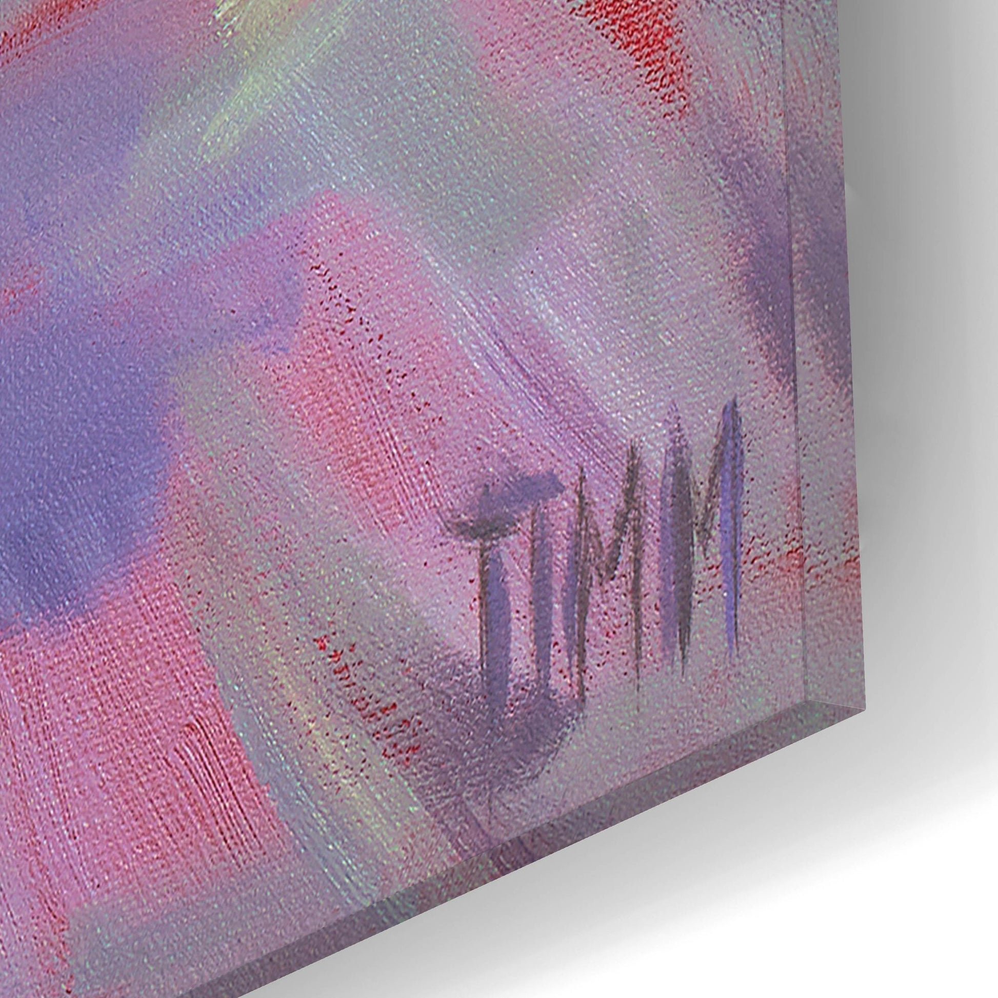 Epic Art 'Human Race 2' by Lisa Timmerman, Acrylic Glass Wall Art,12x12