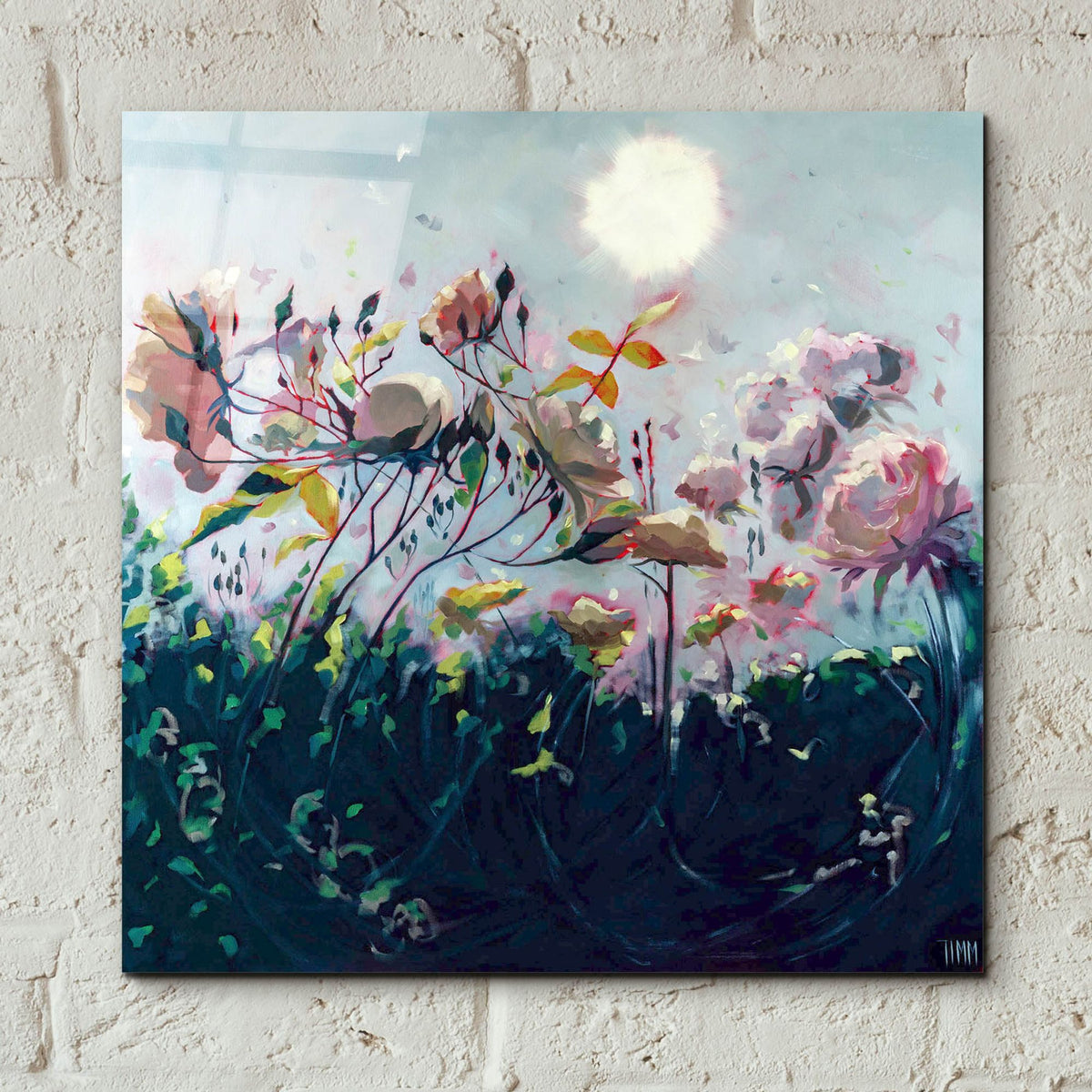 Epic Art 'Underground Communication' by Lisa Timmerman, Acrylic Glass Wall Art,12x12
