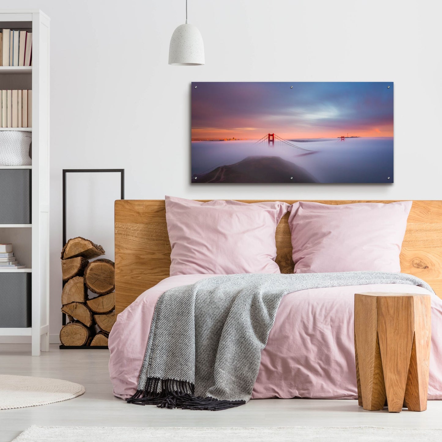 Epic Art 'Just Another Day In The Bay' by Toby Harriman Visuals, Acrylic Glass Wall Art,48x24