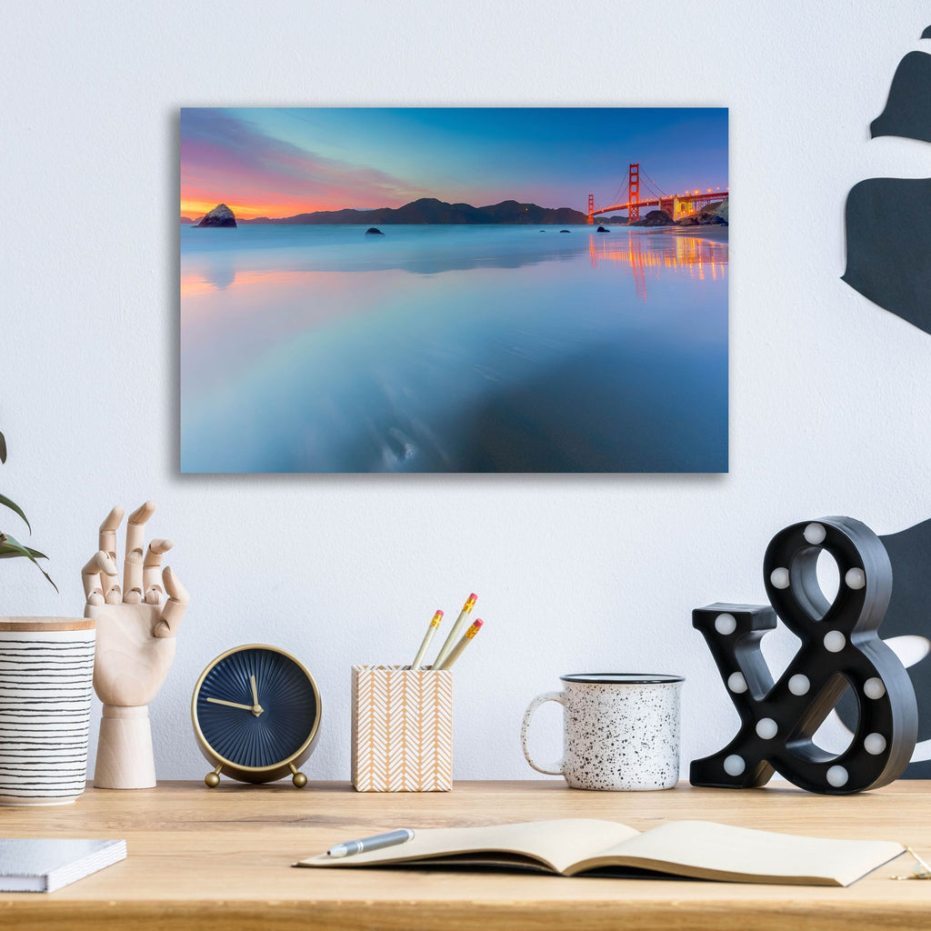 Epic Art 'Velvet Icing' by Toby Harriman Visuals, Acrylic Glass Wall Art,16x12