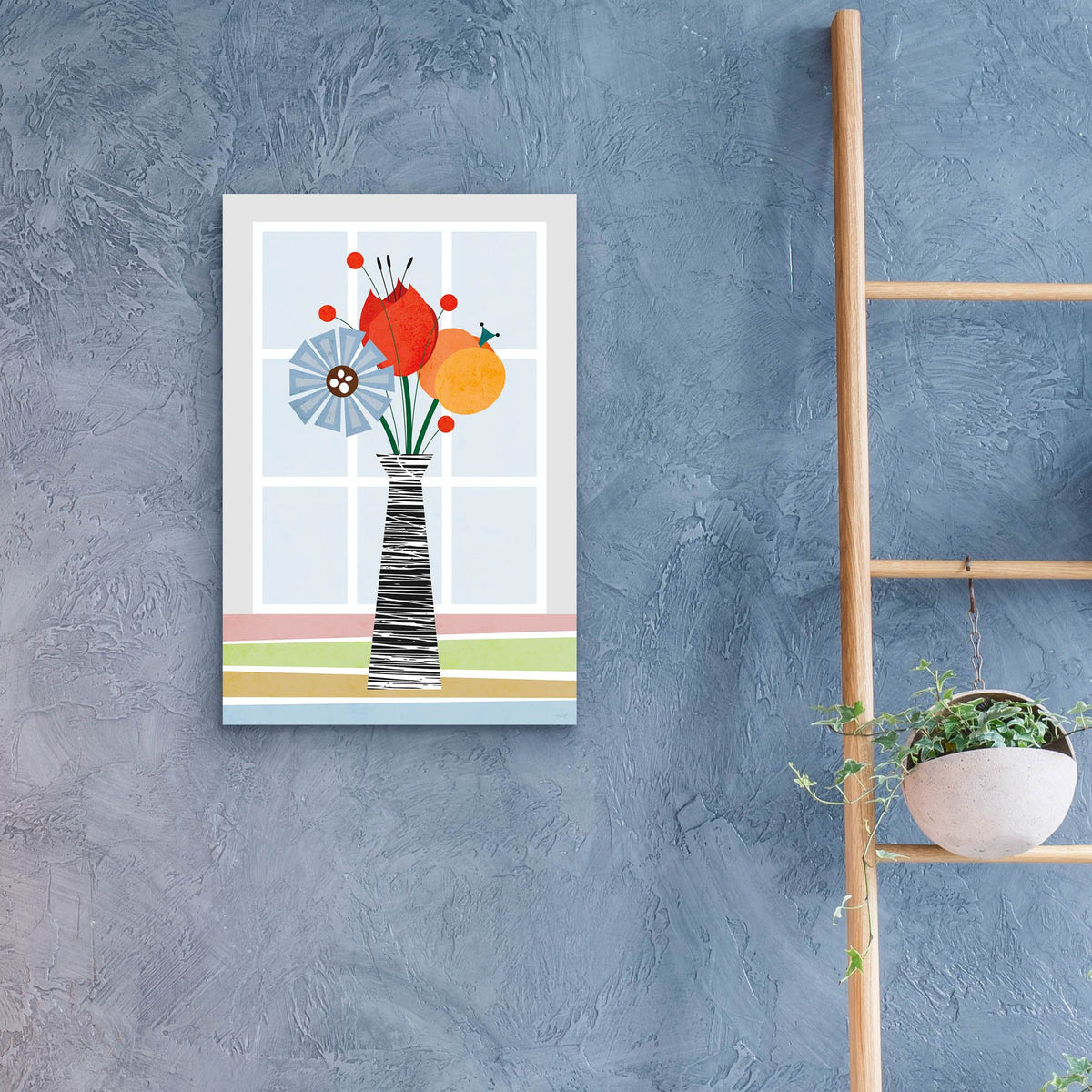 Epic Art 'Flowers In Colour' by Tomas Design, Acrylic Glass Wall Art,16x24