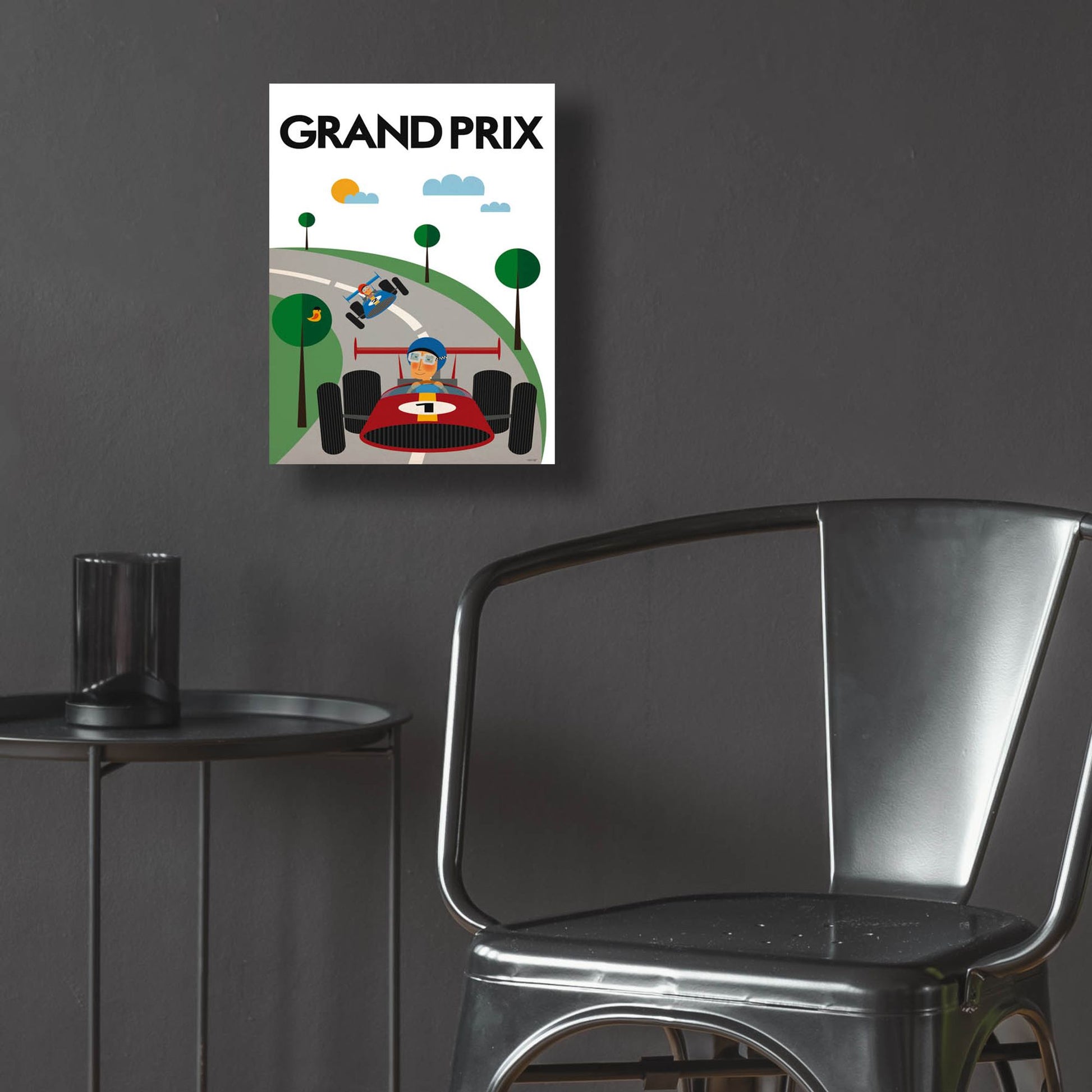 Epic Art 'Grand Prix' by Tomas Design, Acrylic Glass Wall Art,12x16