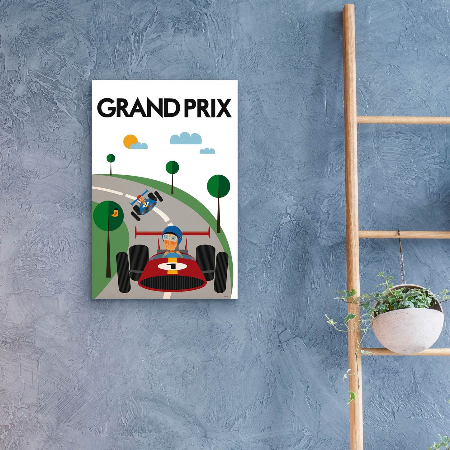 Epic Art 'Grand Prix' by Tomas Design, Acrylic Glass Wall Art,16x24