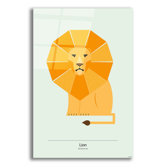 Epic Art 'Lion' by Tomas Design, Acrylic Glass Wall Art