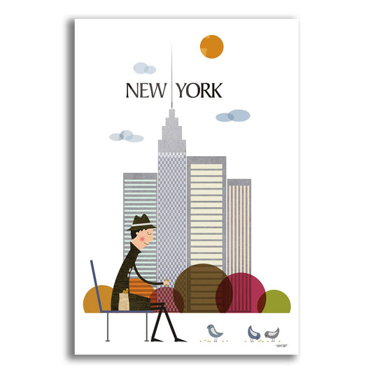 Epic Art 'New York' by Tomas Design, Acrylic Glass Wall Art