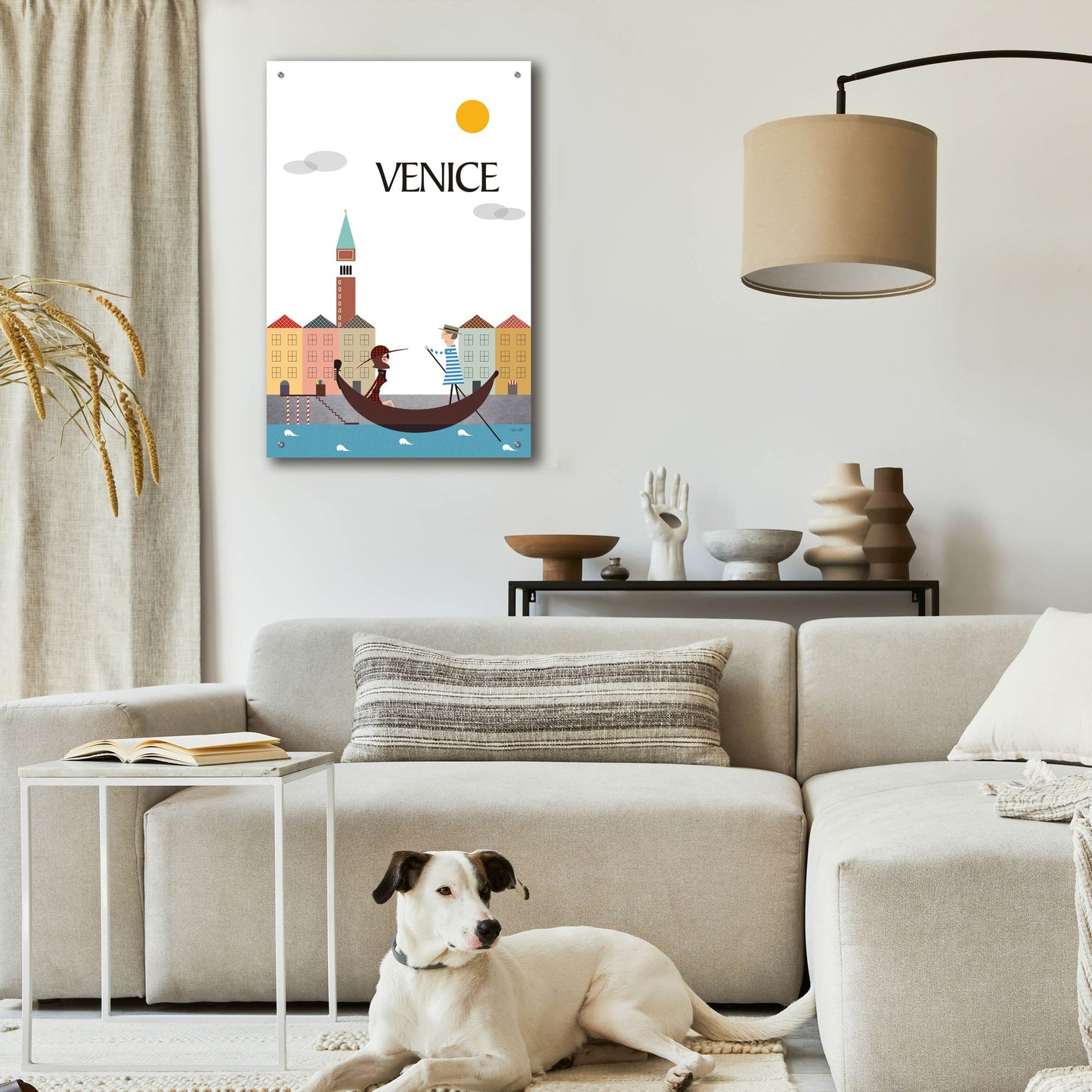 Epic Art 'Venice' by Tomas Design, Acrylic Glass Wall Art,24x36