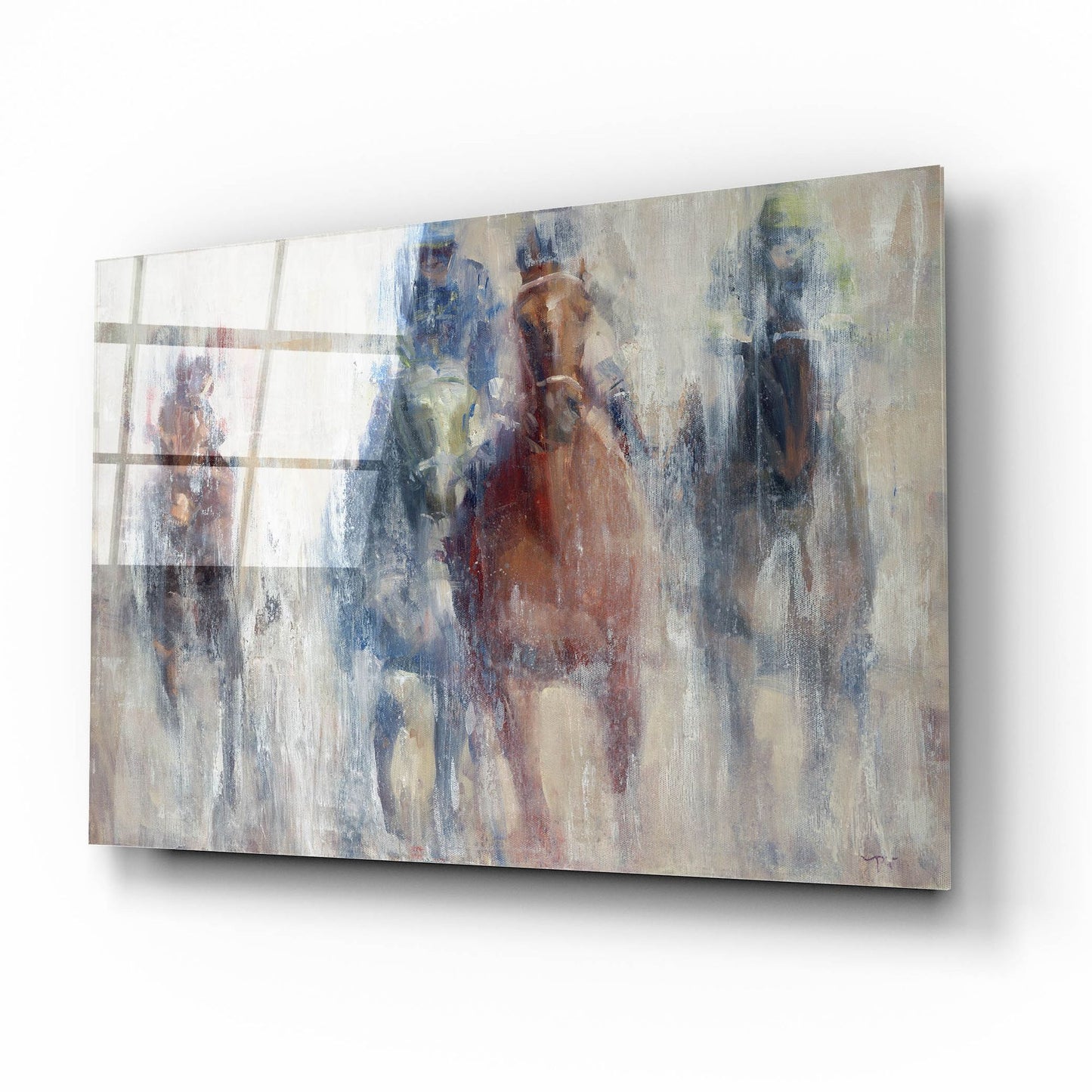 Epic Art 'Derby 2015' by Valtcho Tonov, Acrylic Glass Wall Art,16x12