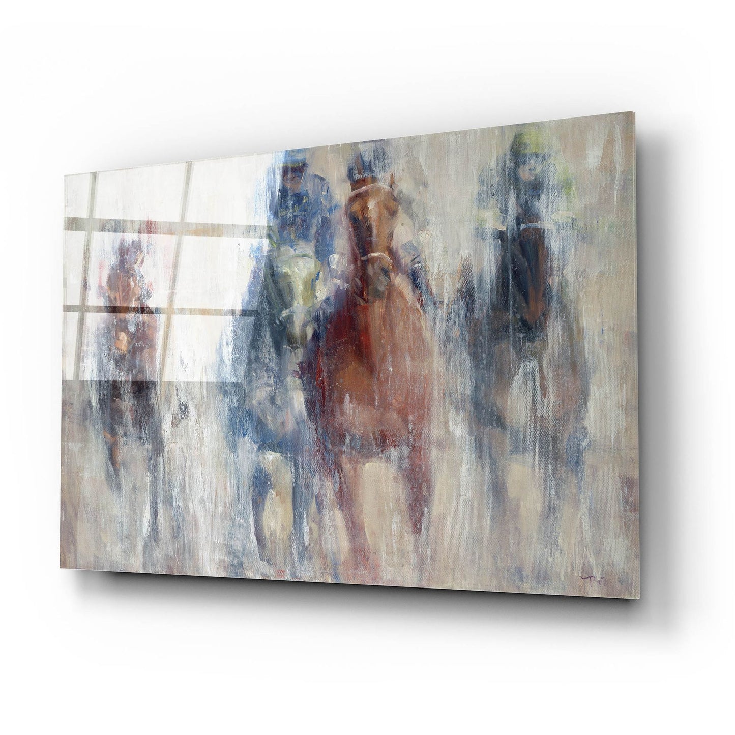 Epic Art 'Derby 2015' by Valtcho Tonov, Acrylic Glass Wall Art,24x16