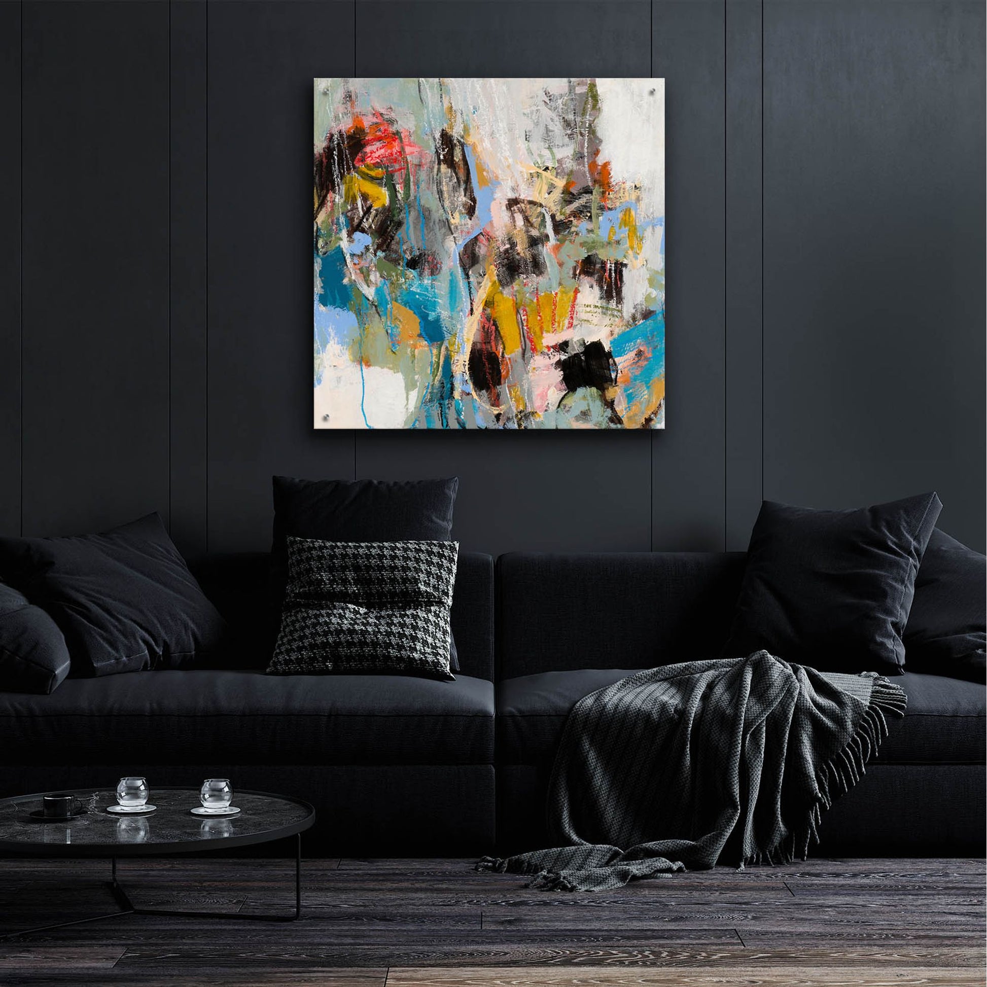 Epic Art 'Adelaide' by Jeffrey Tover, Acrylic Glass Wall Art,36x36