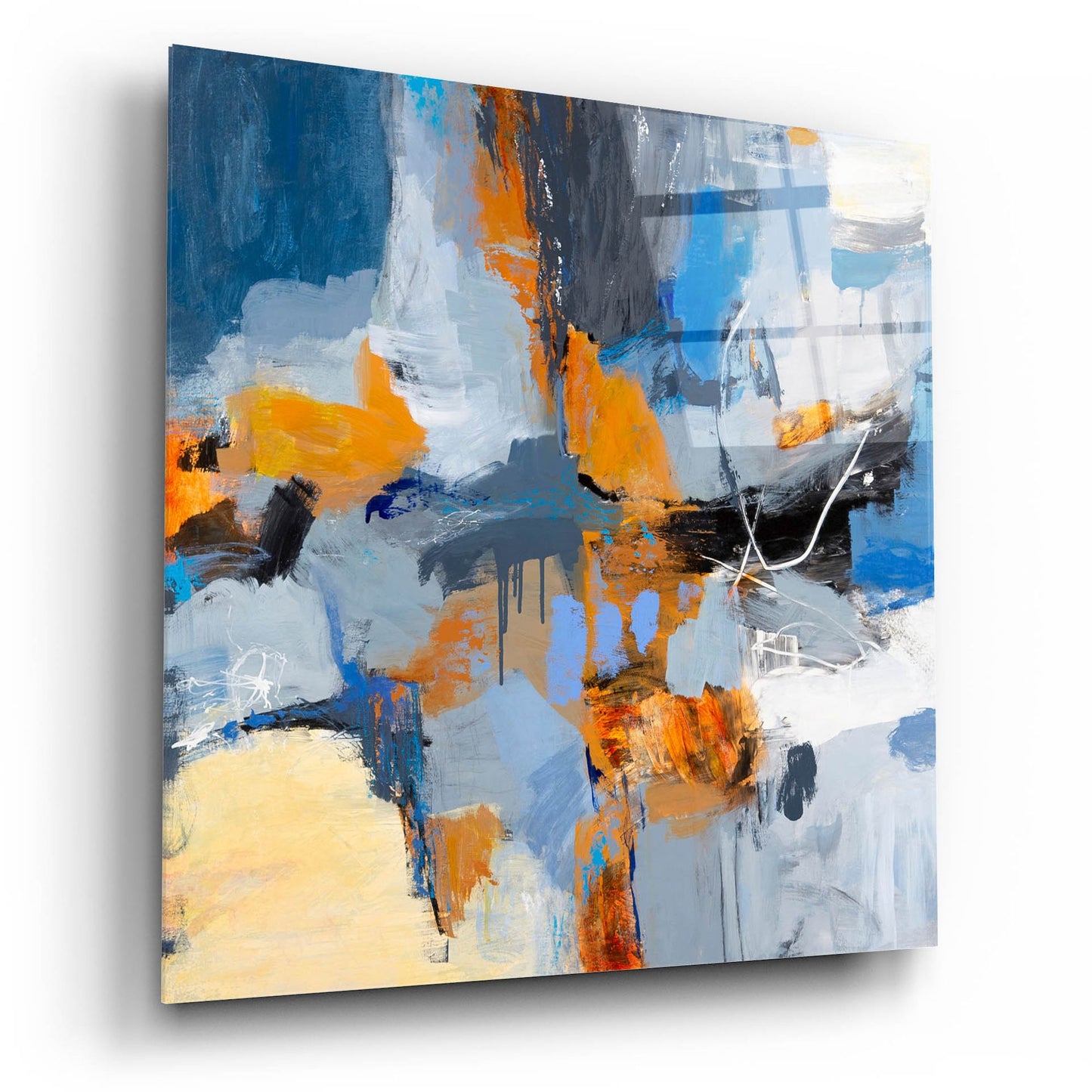 Epic Art 'Bar Harbour' by Jeffrey Tover, Acrylic Glass Wall Art,12x12