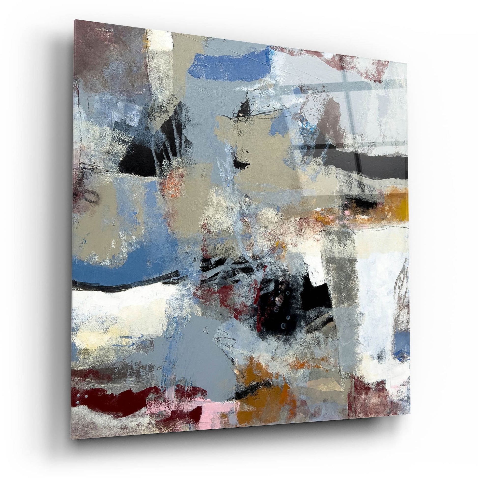 Epic Art 'Desert Tempest' by Jeffrey Tover, Acrylic Glass Wall Art,12x12