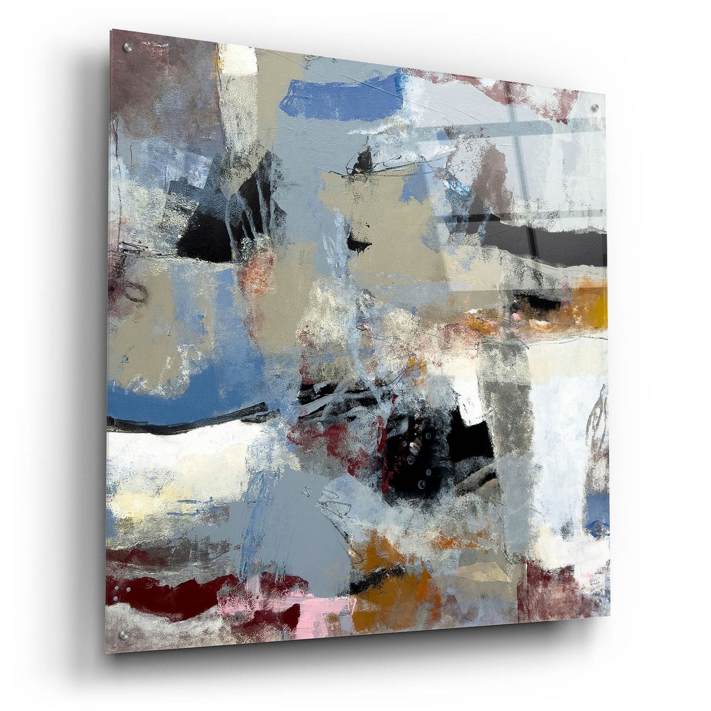 Epic Art 'Desert Tempest' by Jeffrey Tover, Acrylic Glass Wall Art,36x36