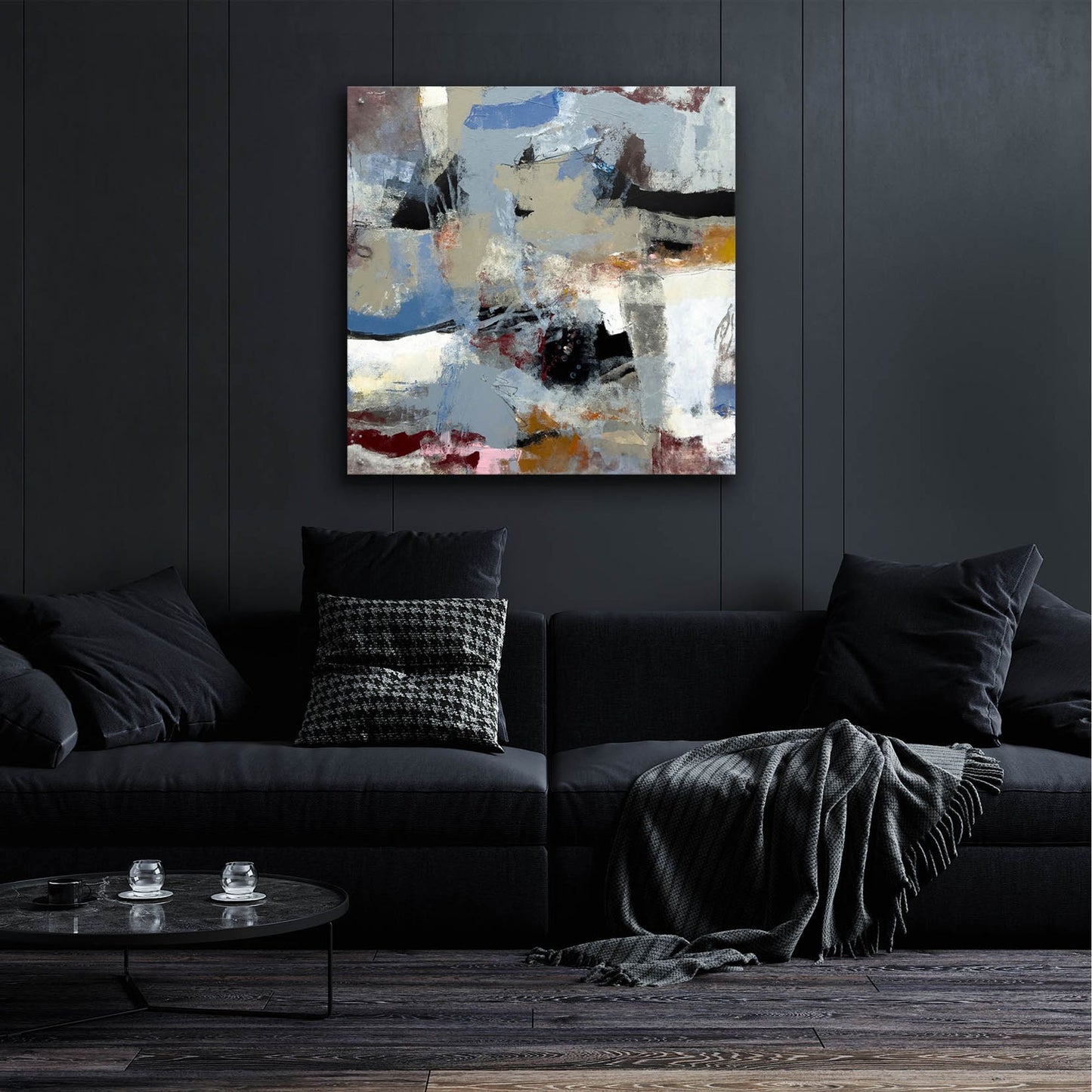 Epic Art 'Desert Tempest' by Jeffrey Tover, Acrylic Glass Wall Art,36x36