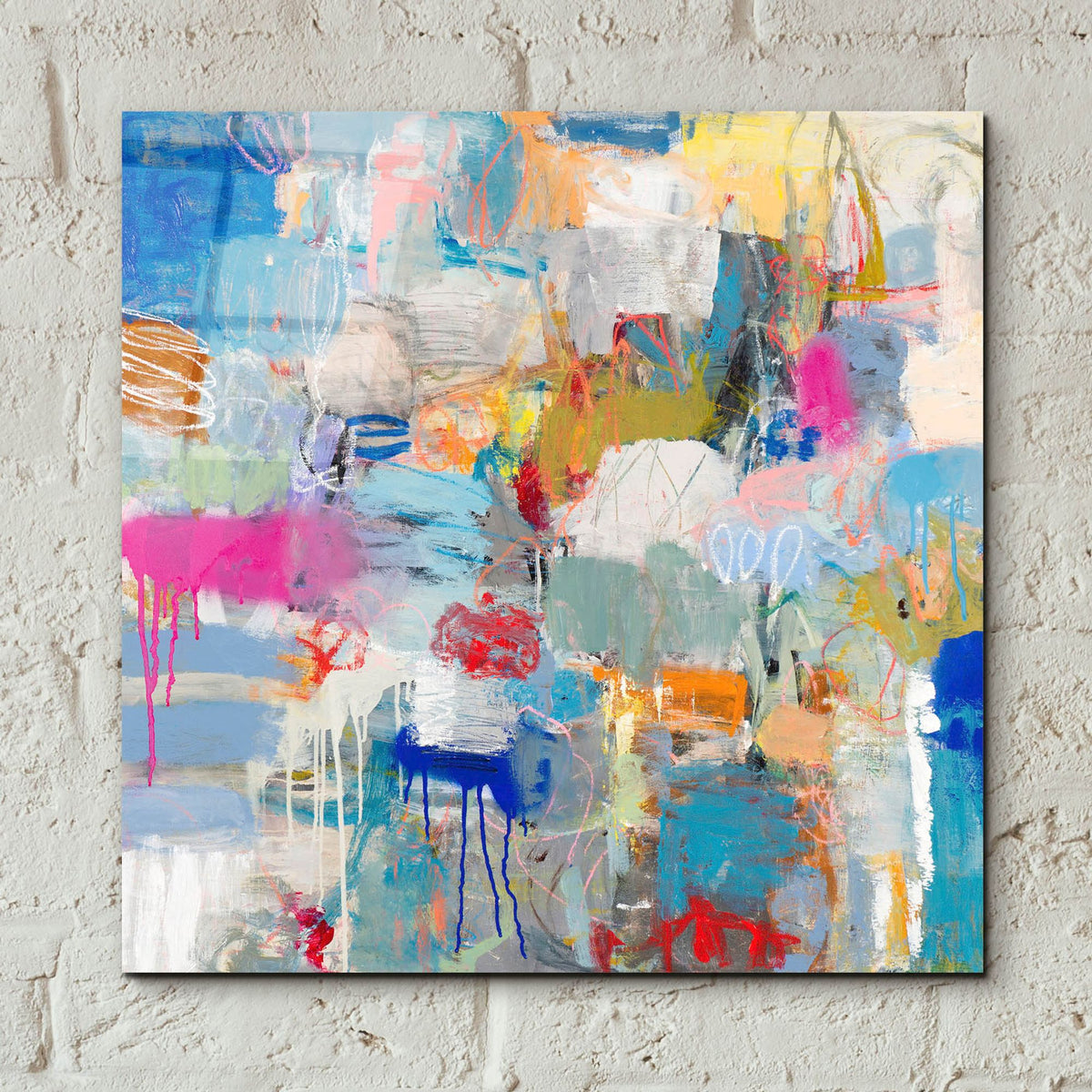 Epic Art 'Laguna Beach' by Jeffrey Tover, Acrylic Glass Wall Art,12x12