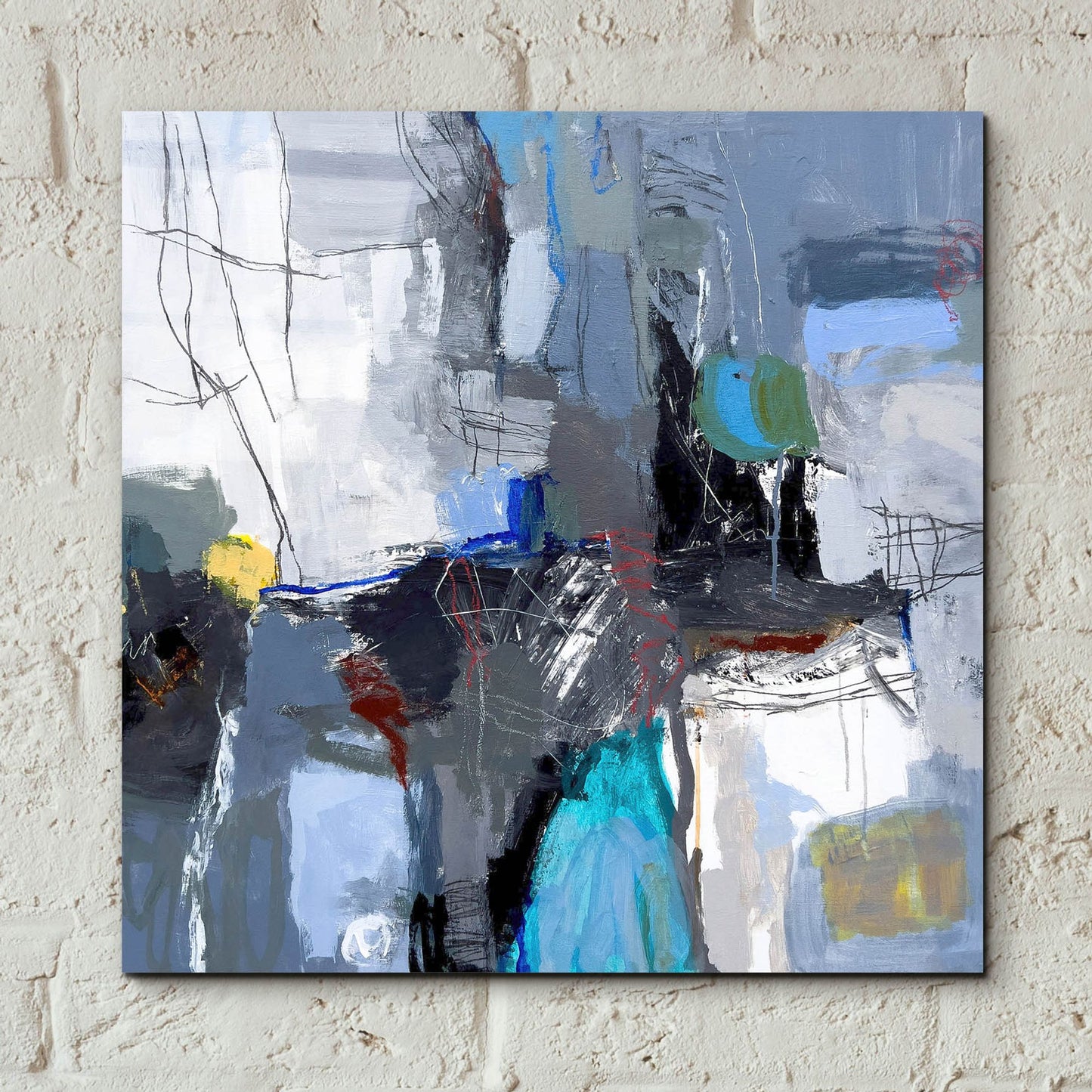 Epic Art 'Madison' by Jeffrey Tover, Acrylic Glass Wall Art,12x12