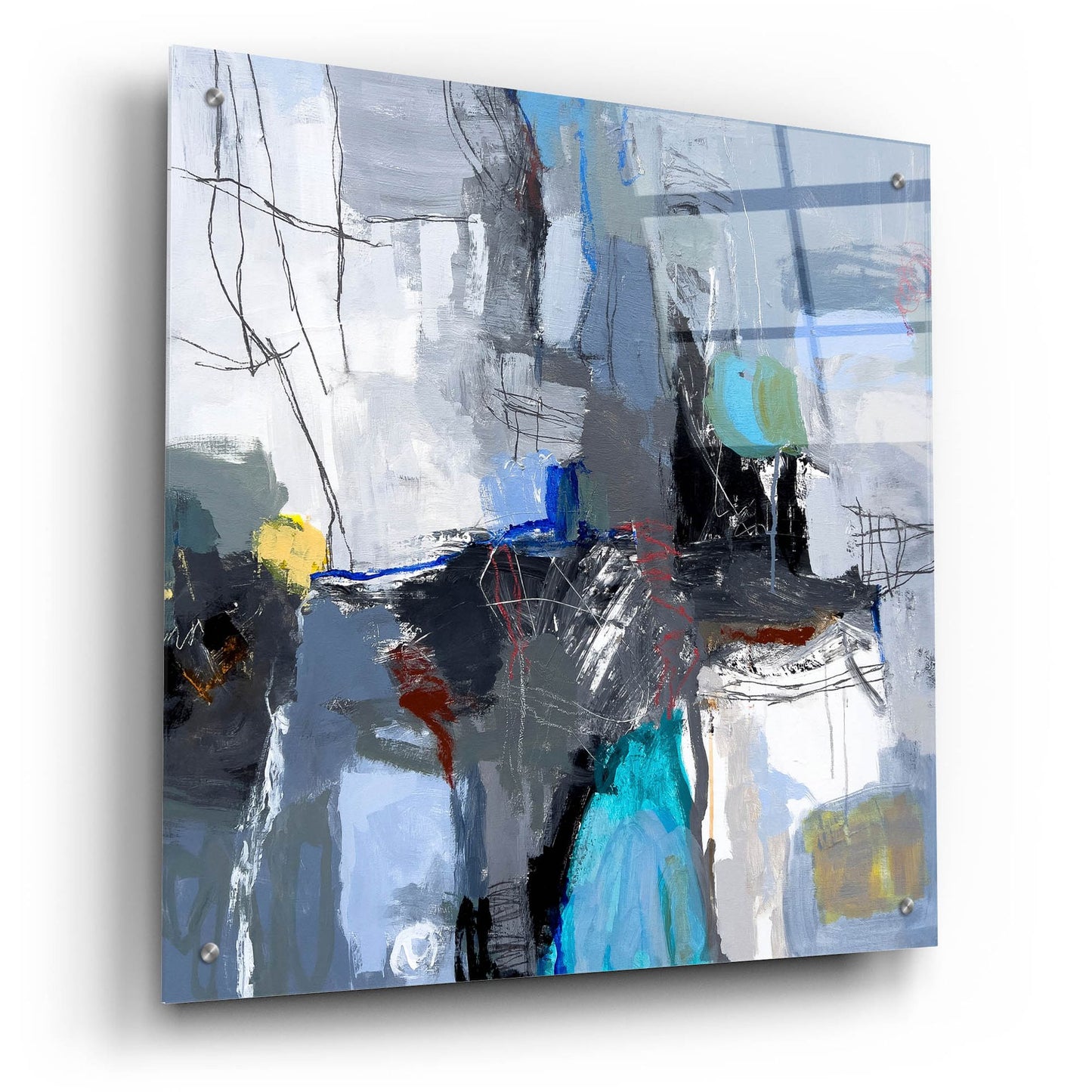 Epic Art 'Madison' by Jeffrey Tover, Acrylic Glass Wall Art,24x24