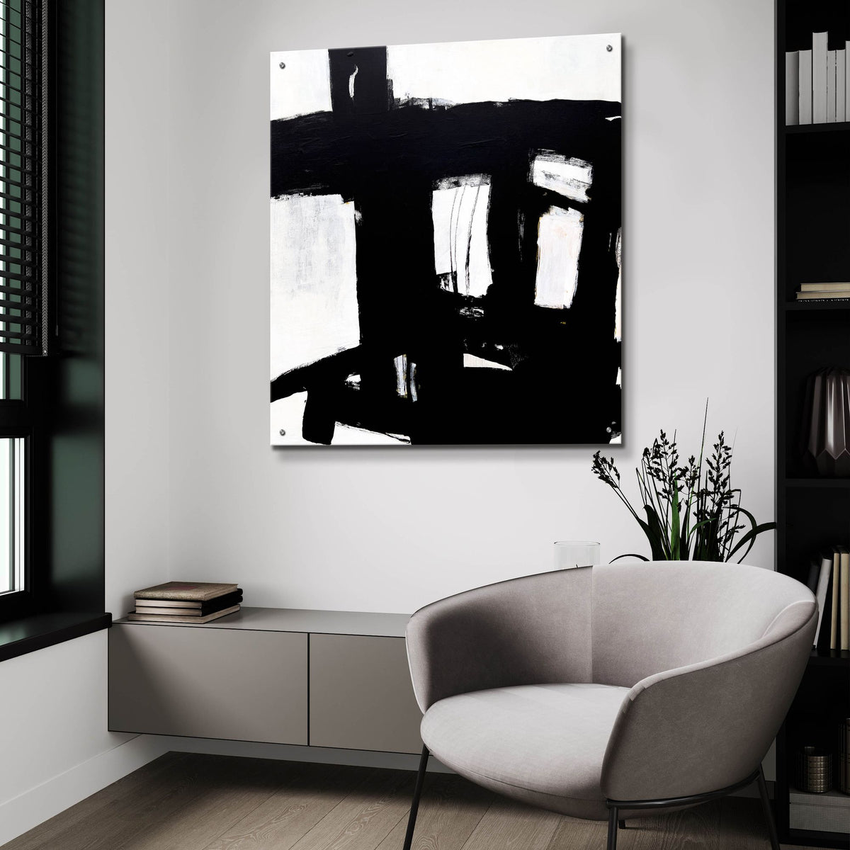 Epic Art 'Vetratta' by Jeffrey Tover, Acrylic Glass Wall Art,36x36