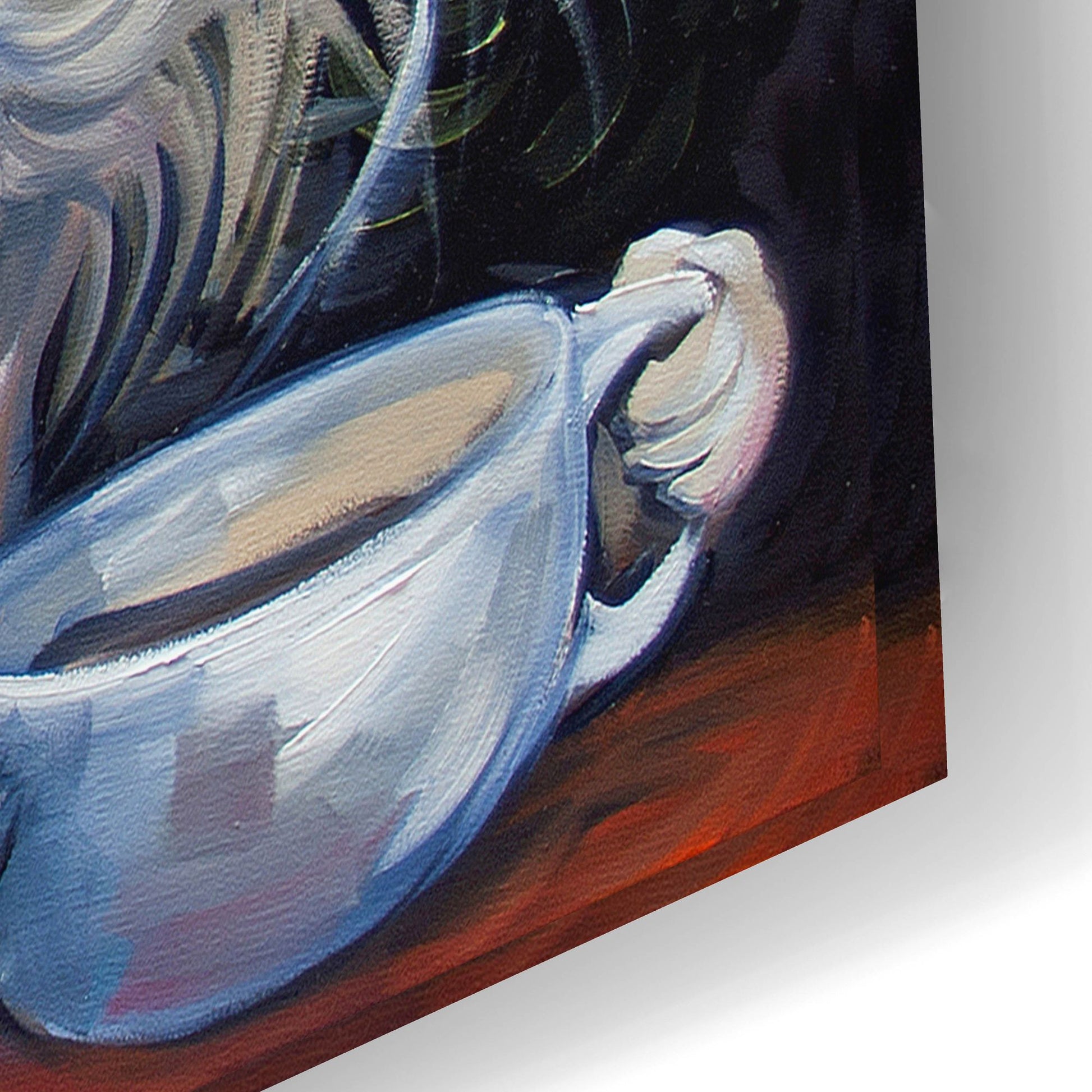 Epic Art 'One Cup Shy' by CR Townsend, Acrylic Glass Wall Art,24x16