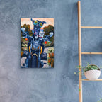 Under An Orange Sky by CR Townsend - 16x24 acrylic wall art in a room